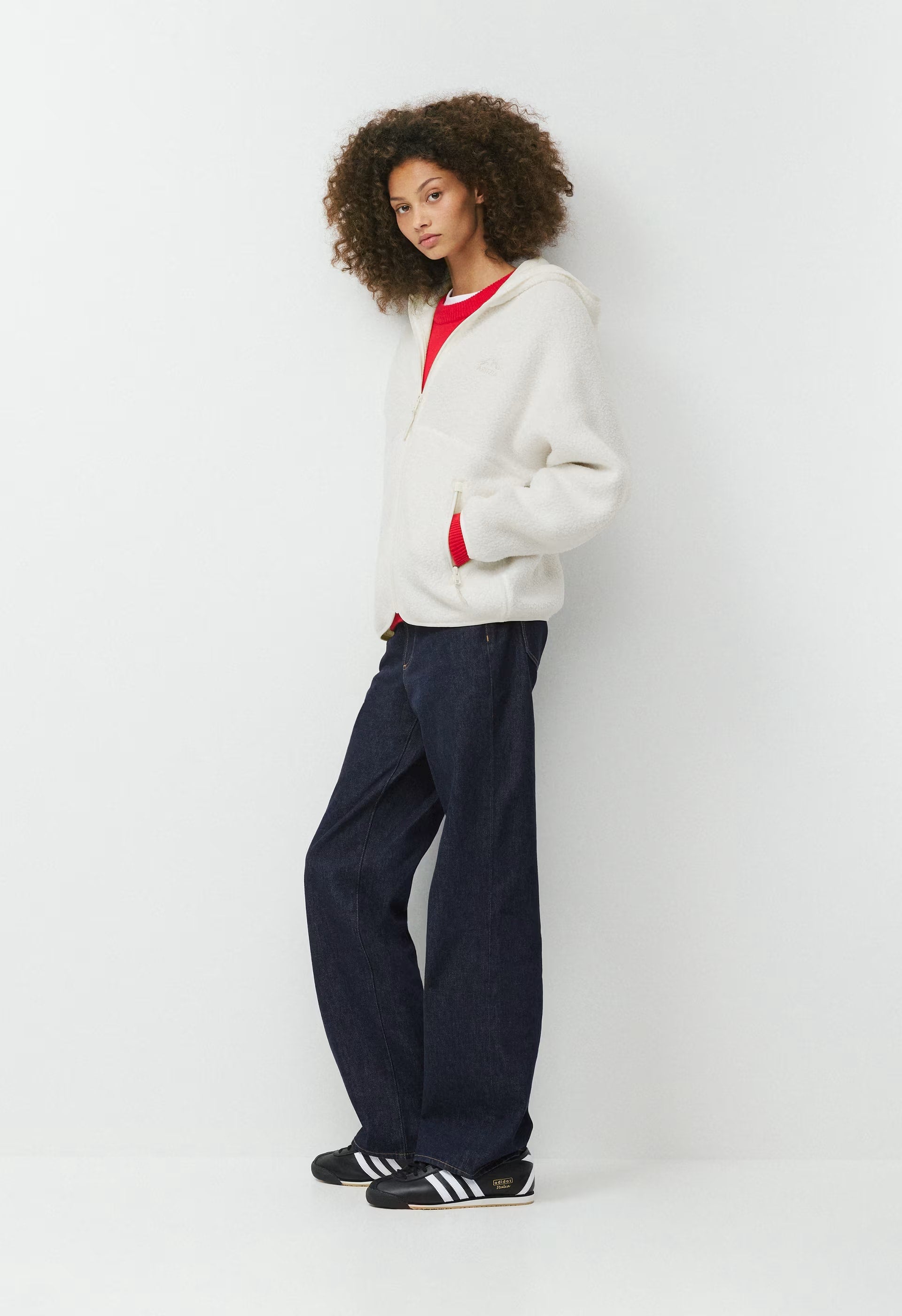 Polartec® Thermal Pro™ Moonrise Zip Hoodie - COLD FOAM WHITE