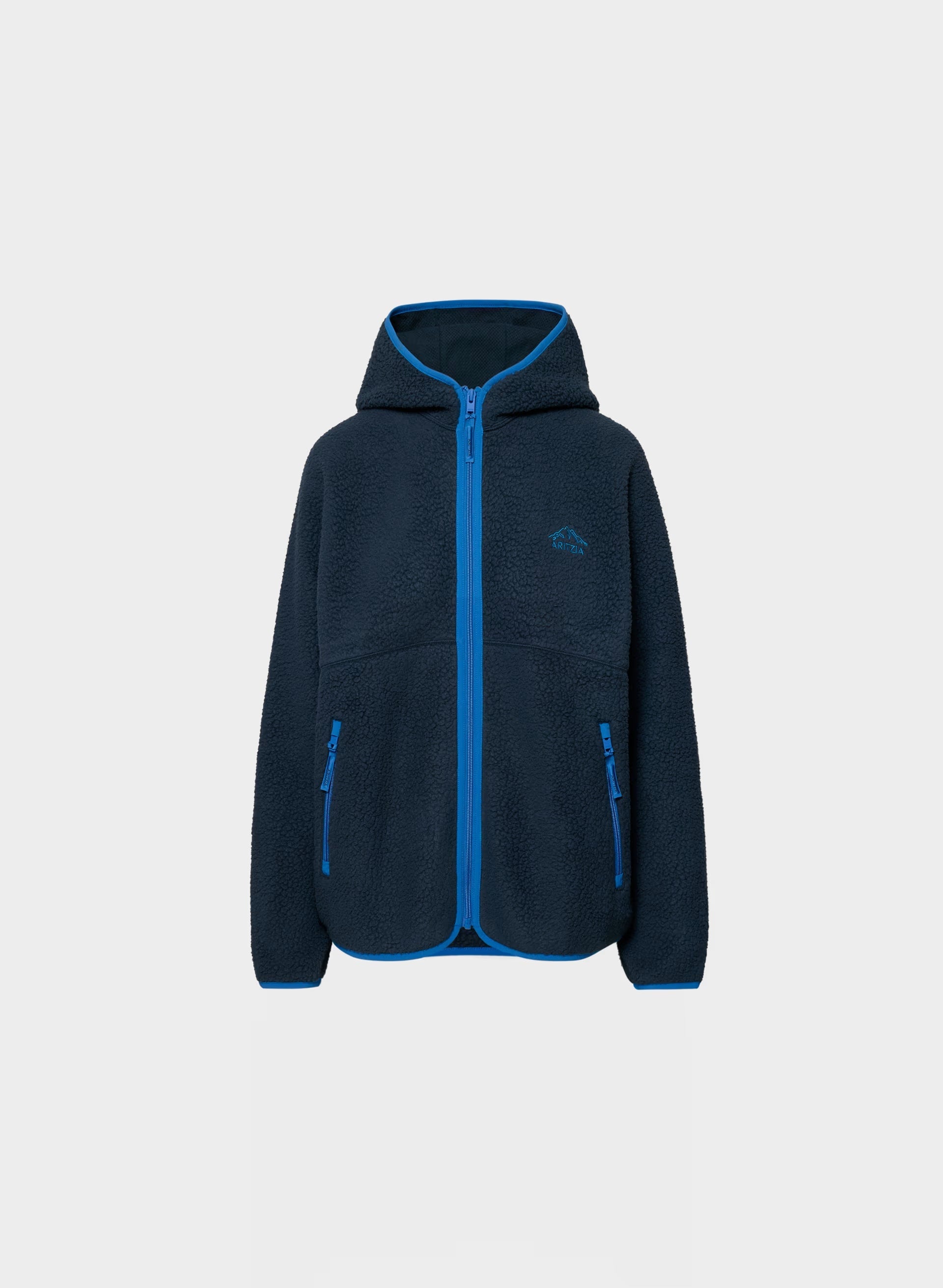 Polartec® Thermal Pro™ Moonrise Zip Hoodie - ADMIRAL/ LAZULI BLUE
