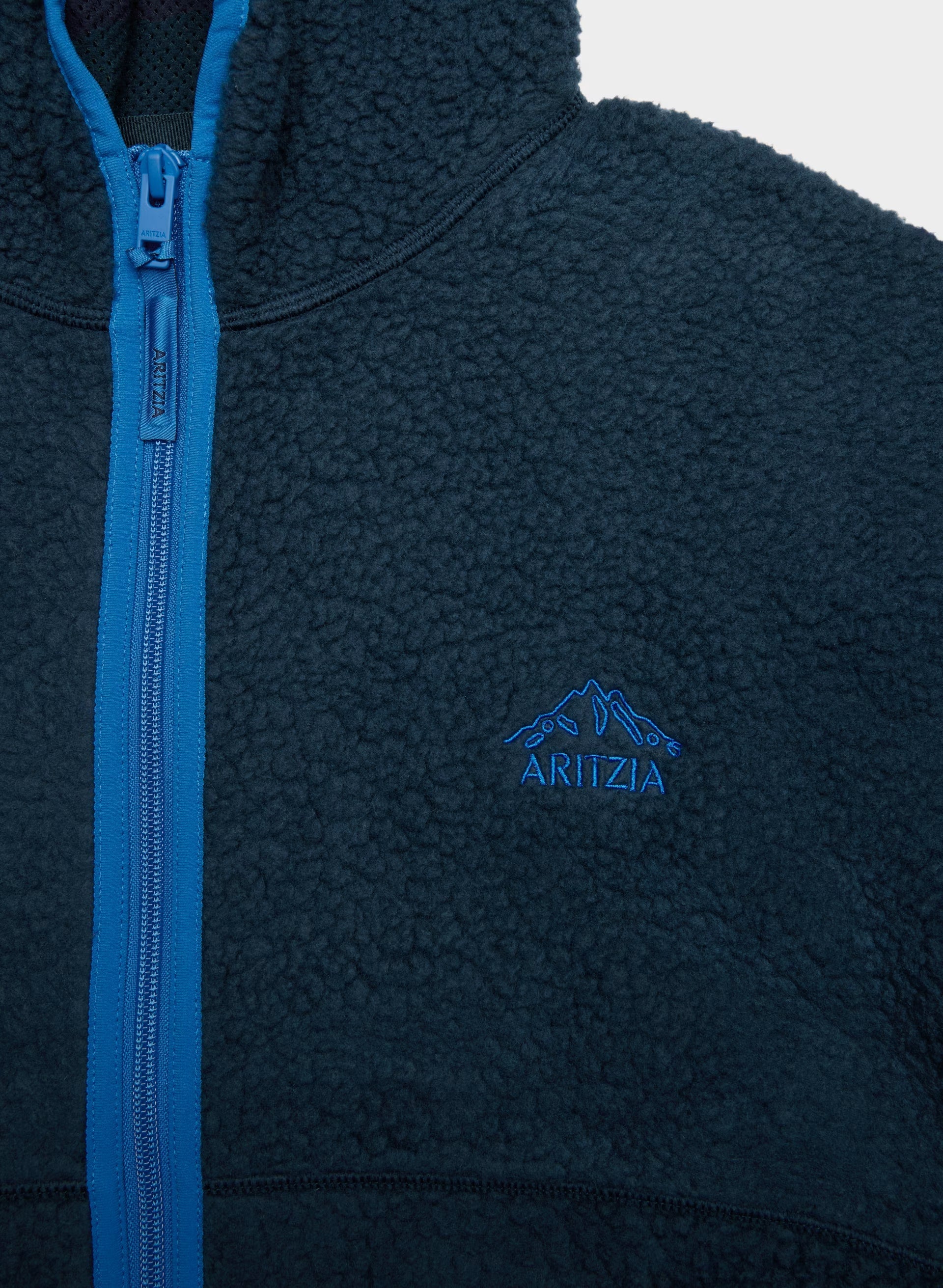 Polartec® Thermal Pro™ Moonrise Zip Hoodie - ADMIRAL/ LAZULI BLUE