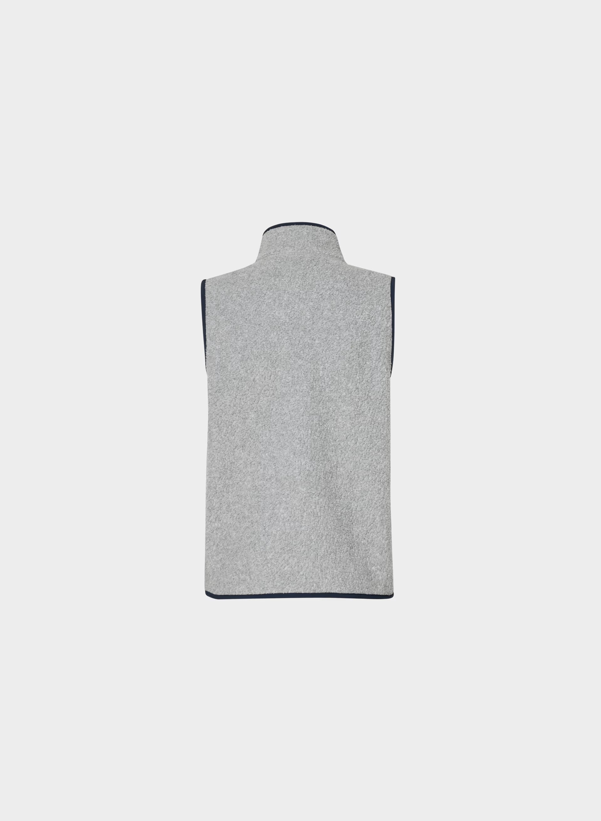 Polartec® Thermal Pro™ Ridgeline Hip Vest - HTR ATHL GREY/ADMIRAL