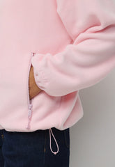 Outlook Zip Mockneck - Bigfoot Fleece - MAGNOLIA