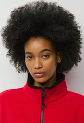 Mellow 1/2 Zip - Bigfoot Fleece - FLASHING RED