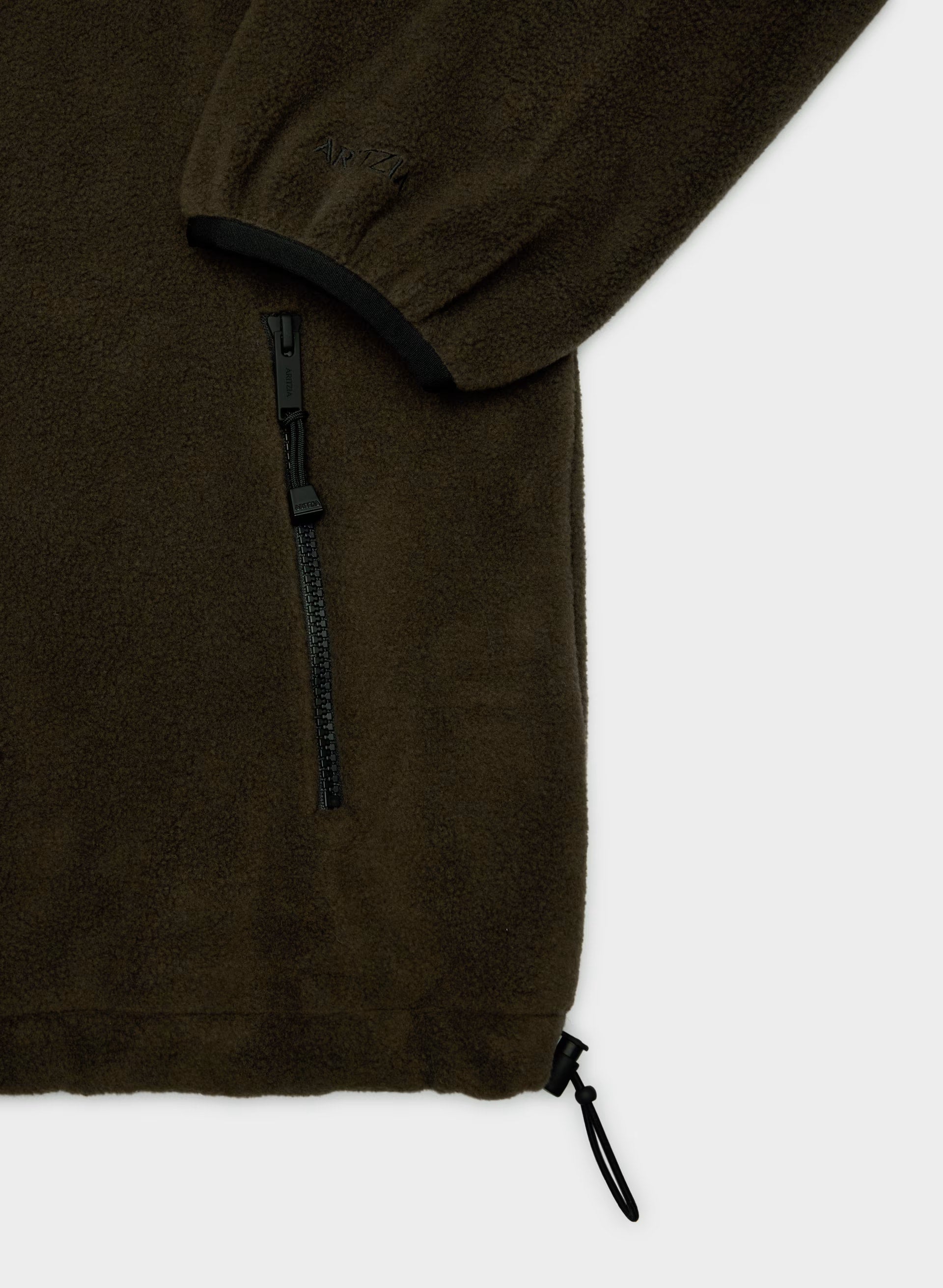 Mellow 1/2 Zip - Bigfoot Fleece - CACAO NIB BROWN
