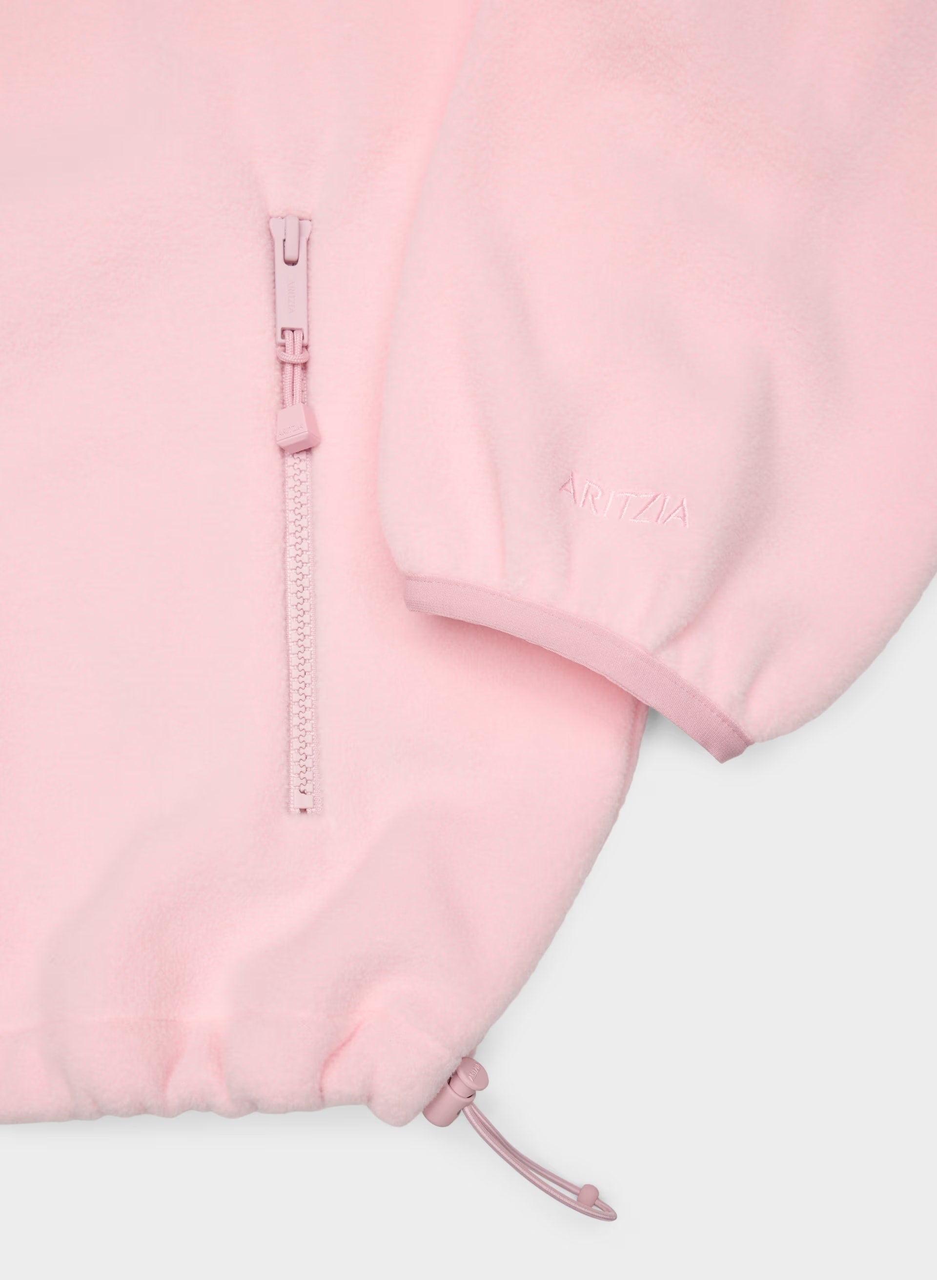 Mellow 1/2 Zip - Bigfoot Fleece - MAGNOLIA