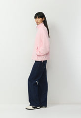 Mellow 1/2 Zip - Bigfoot Fleece - MAGNOLIA