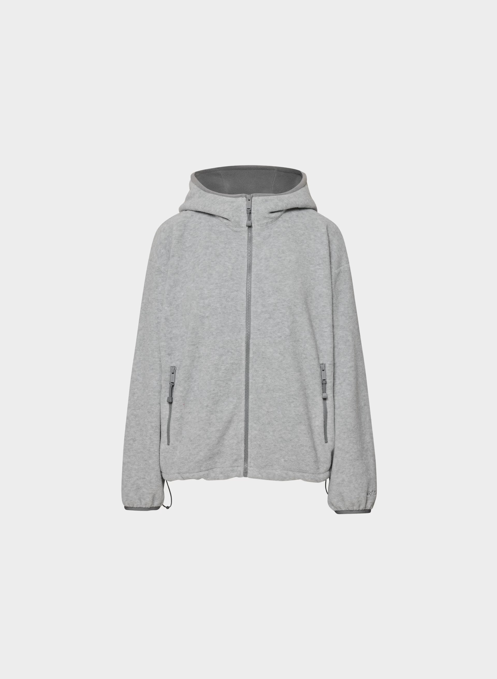 Backwoods Zip Hoodie - Bigfoot Fleece - HEATHER DOVER GREY