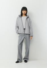 Backwoods Zip Hoodie - Bigfoot Fleece - HEATHER DOVER GREY