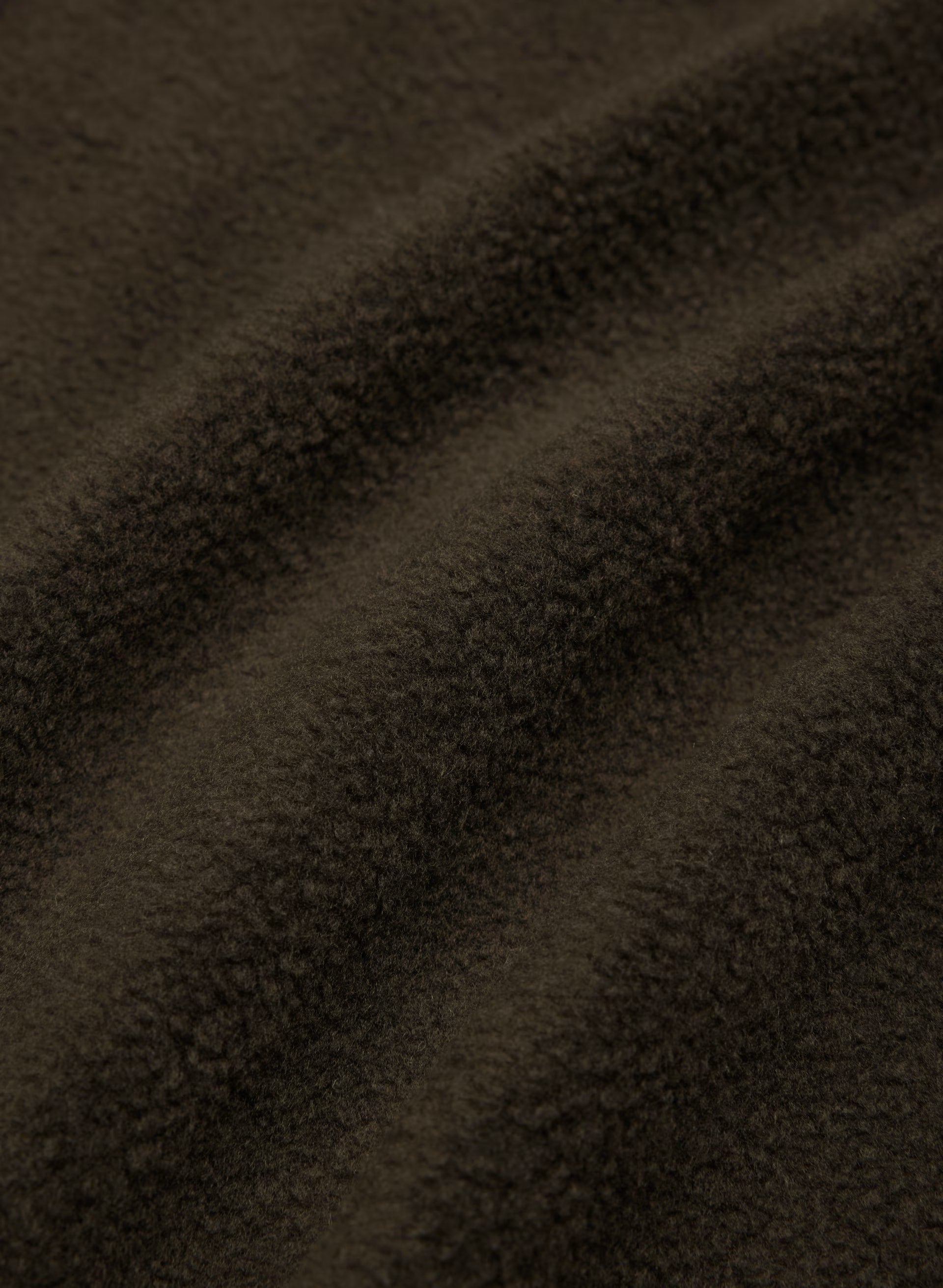 Backwoods Zip Hoodie - Bigfoot Fleece - CACAO NIB BROWN