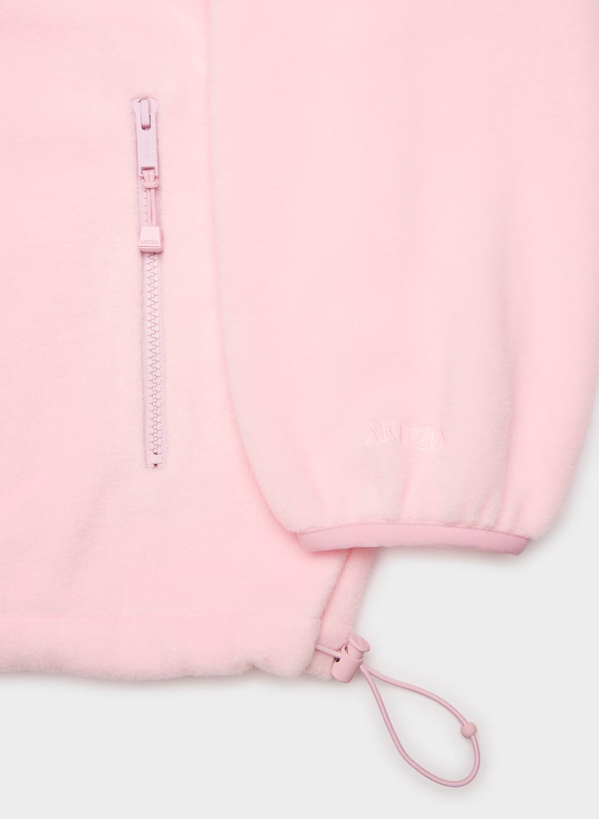 Backwoods Zip Hoodie - Bigfoot Fleece - MAGNOLIA