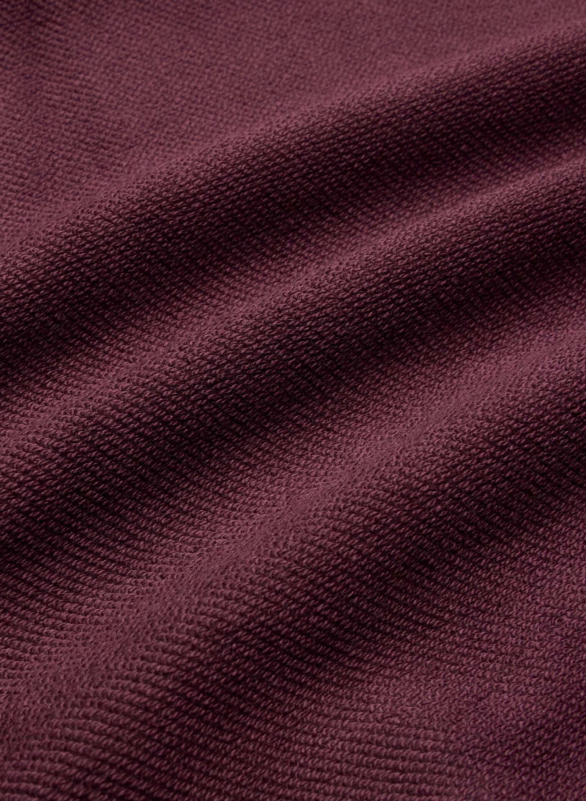 Terry Sweatfleece Perfect Raglan Sweatshirt - GALA PLUM