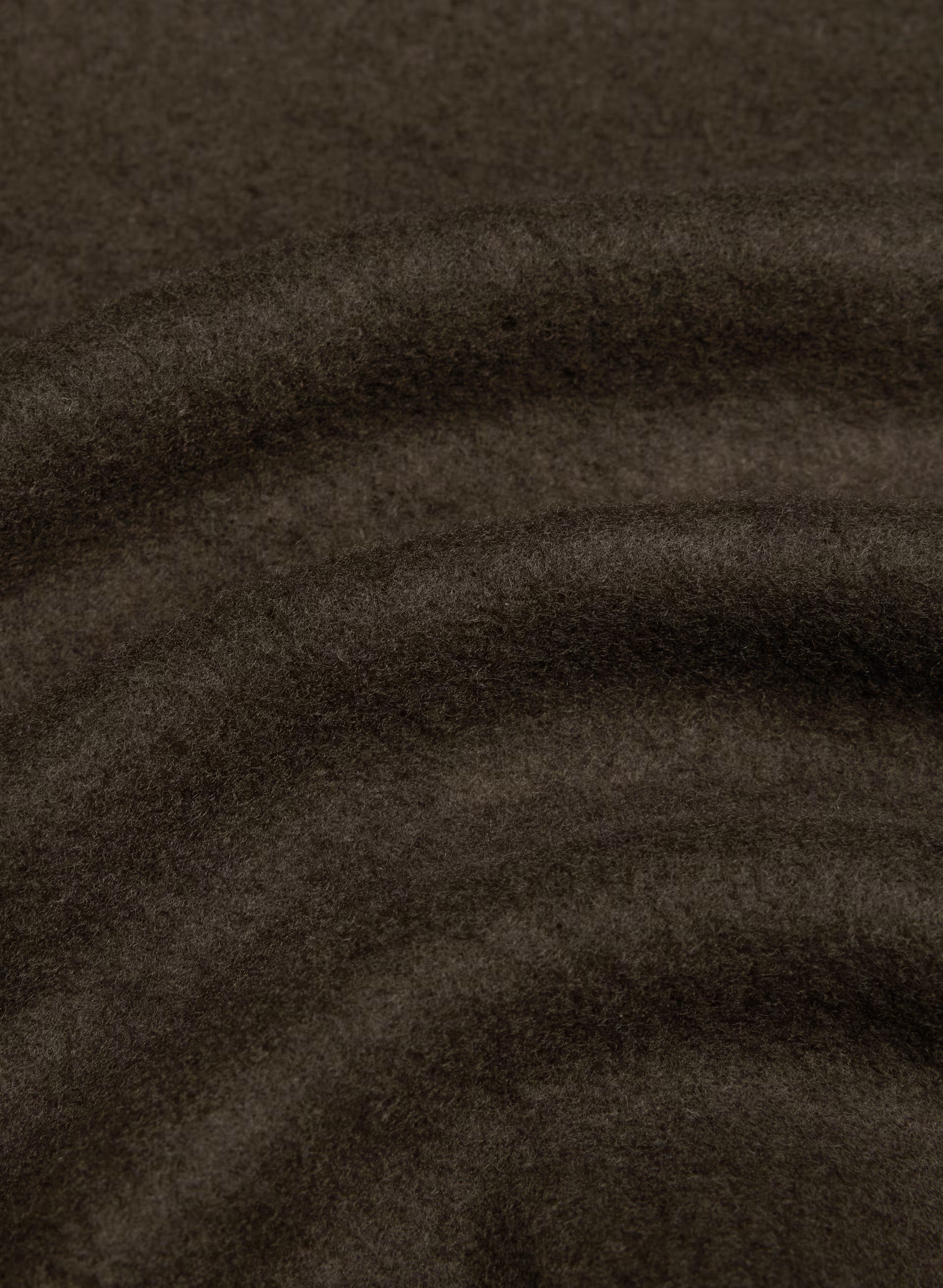 Cozy Sweatfleece Boyfriend Bomber - CACAO NIB BROWN