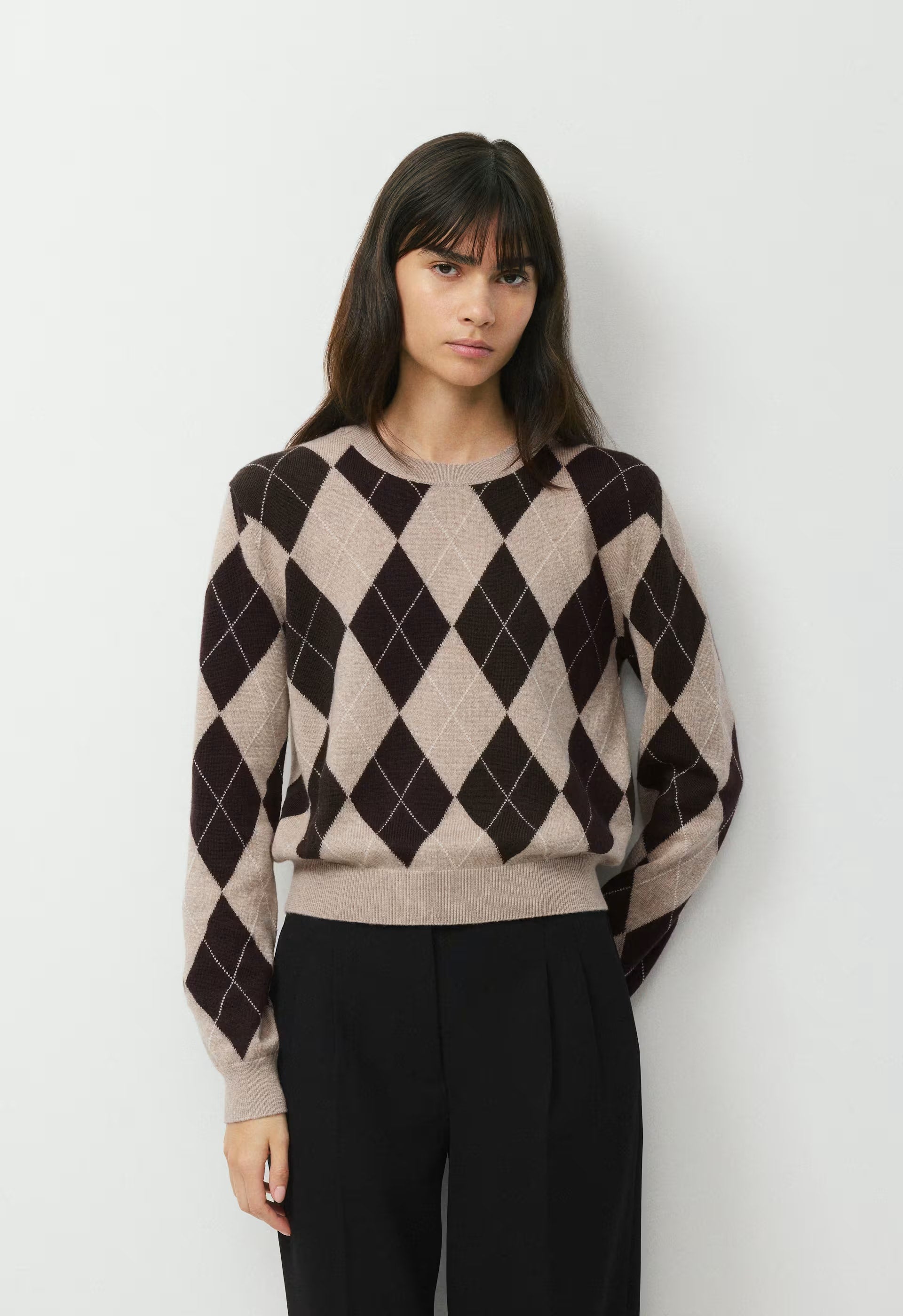 Bare Merino Wool Bloor Sweater - H ND TPE/CC NB BRWN