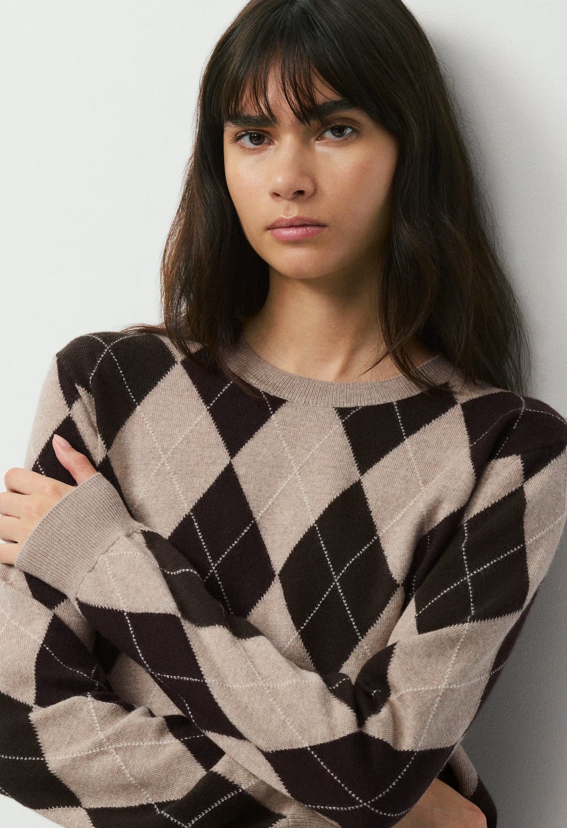 Bare Merino Wool Bloor Sweater - H ND TPE/CC NB BRWN