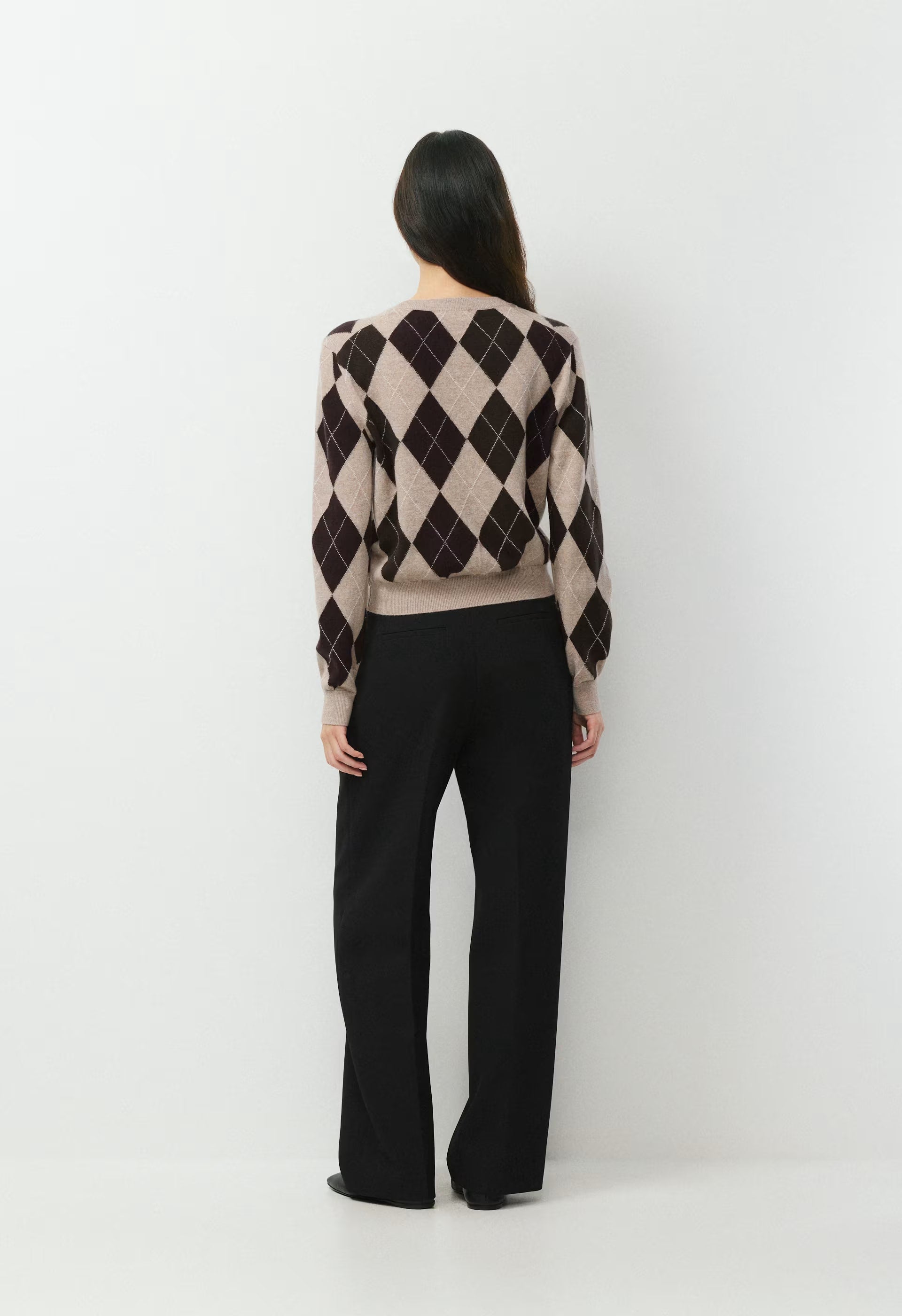 Bare Merino Wool Bloor Sweater - H ND TPE/CC NB BRWN