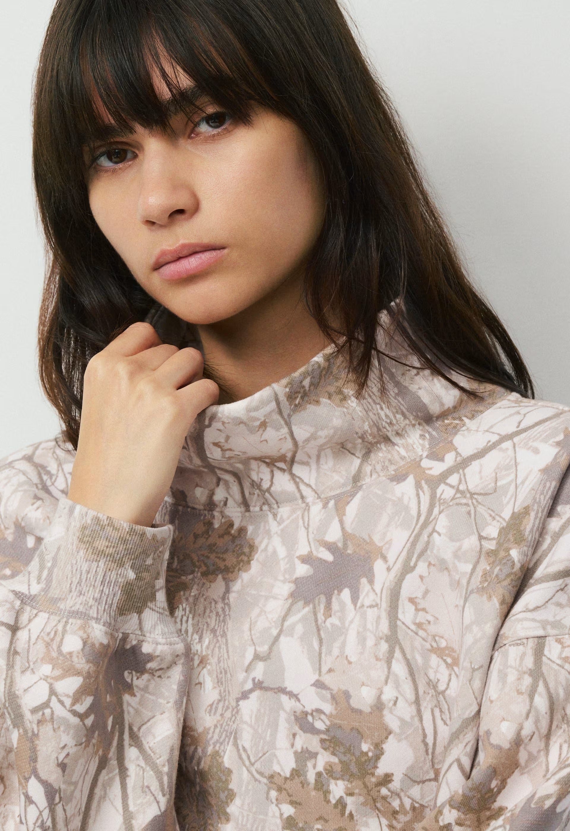 Cozy Sweatfleece Mega Funnel Neck - FLUENT TAUP NATURESCAP