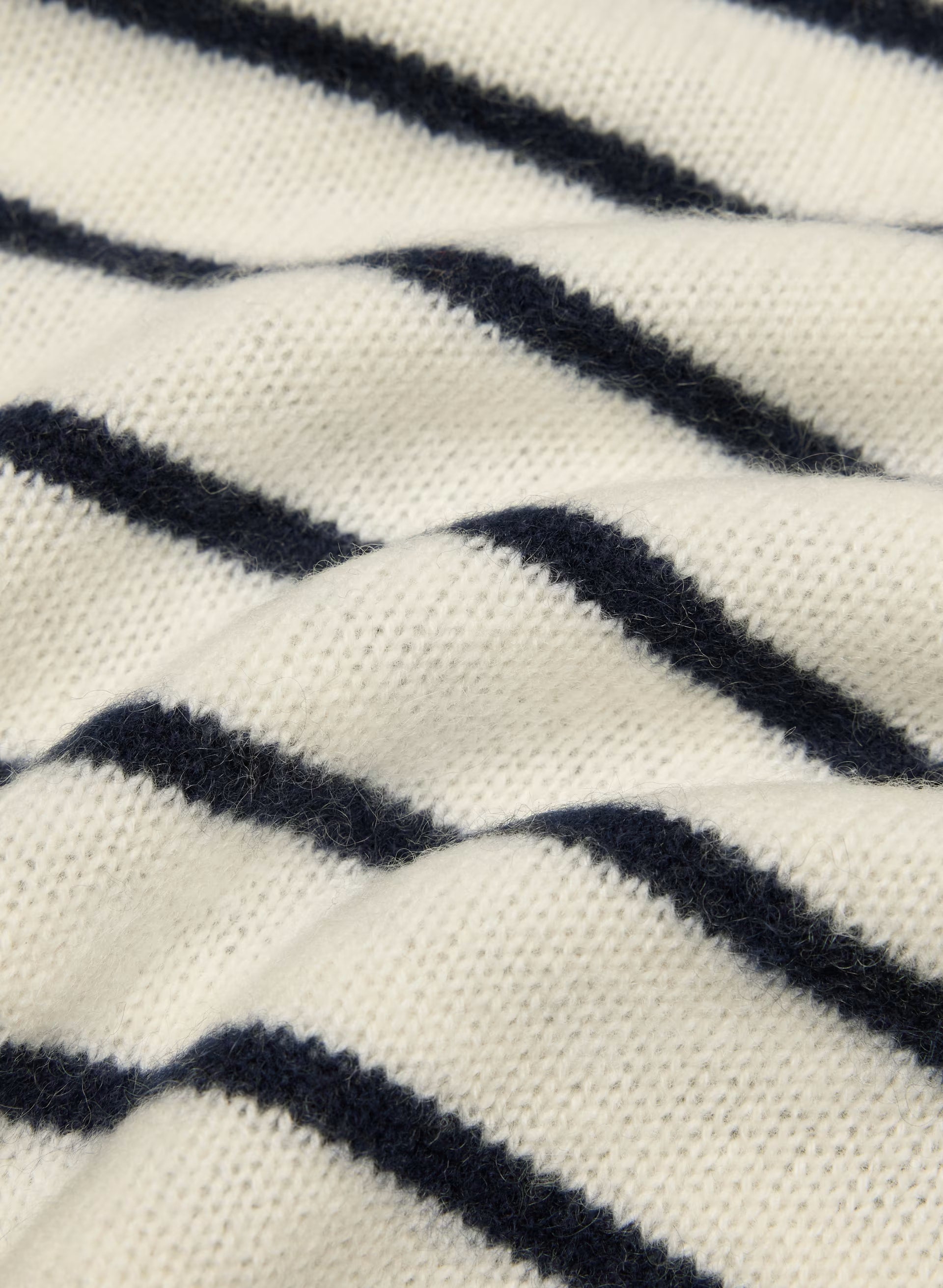Essential Cashmere Metaphor Sweater - LGHT BRCH/ADML NVY