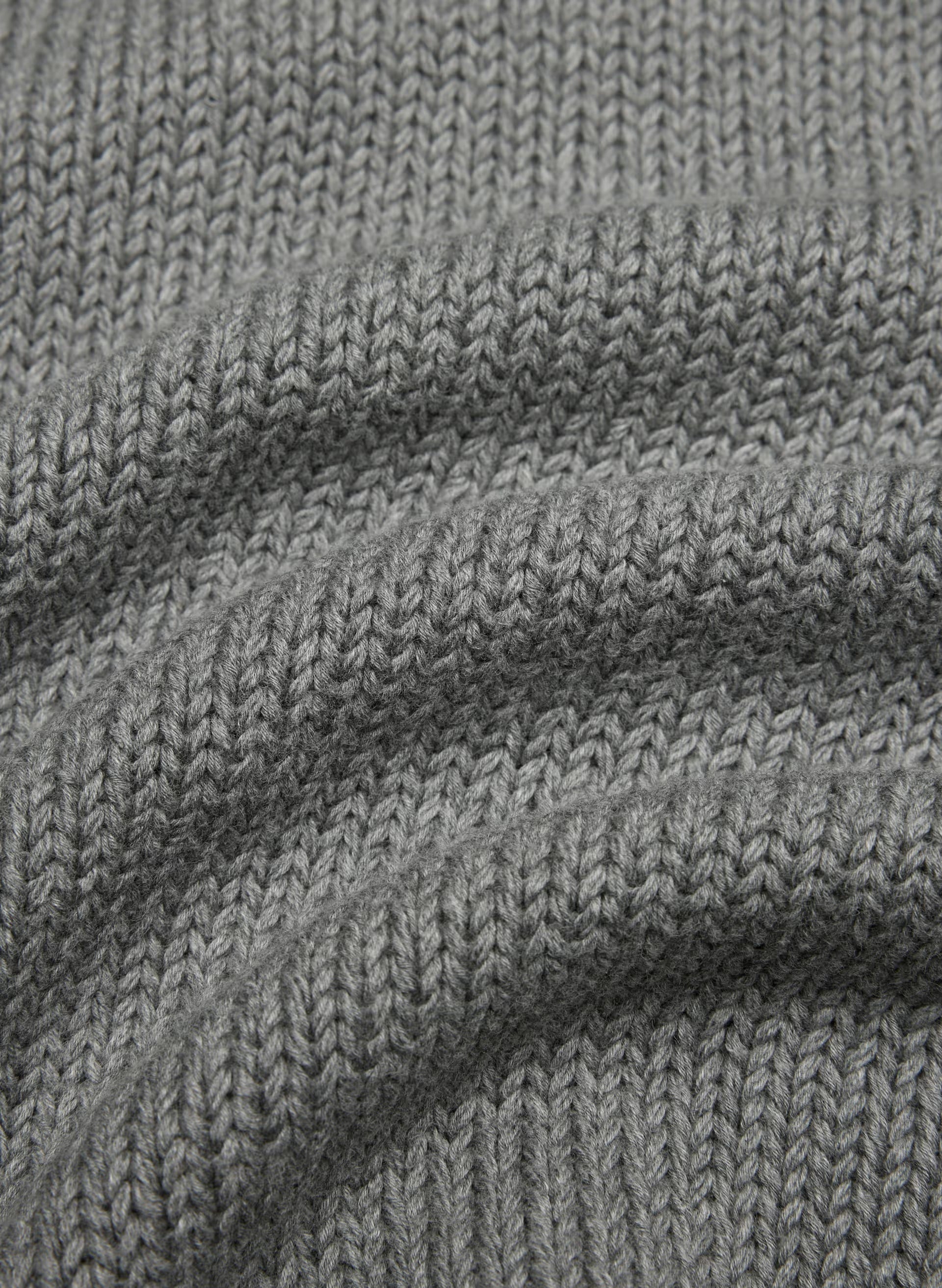 Abode Mockneck - HEATHER DARK GREY