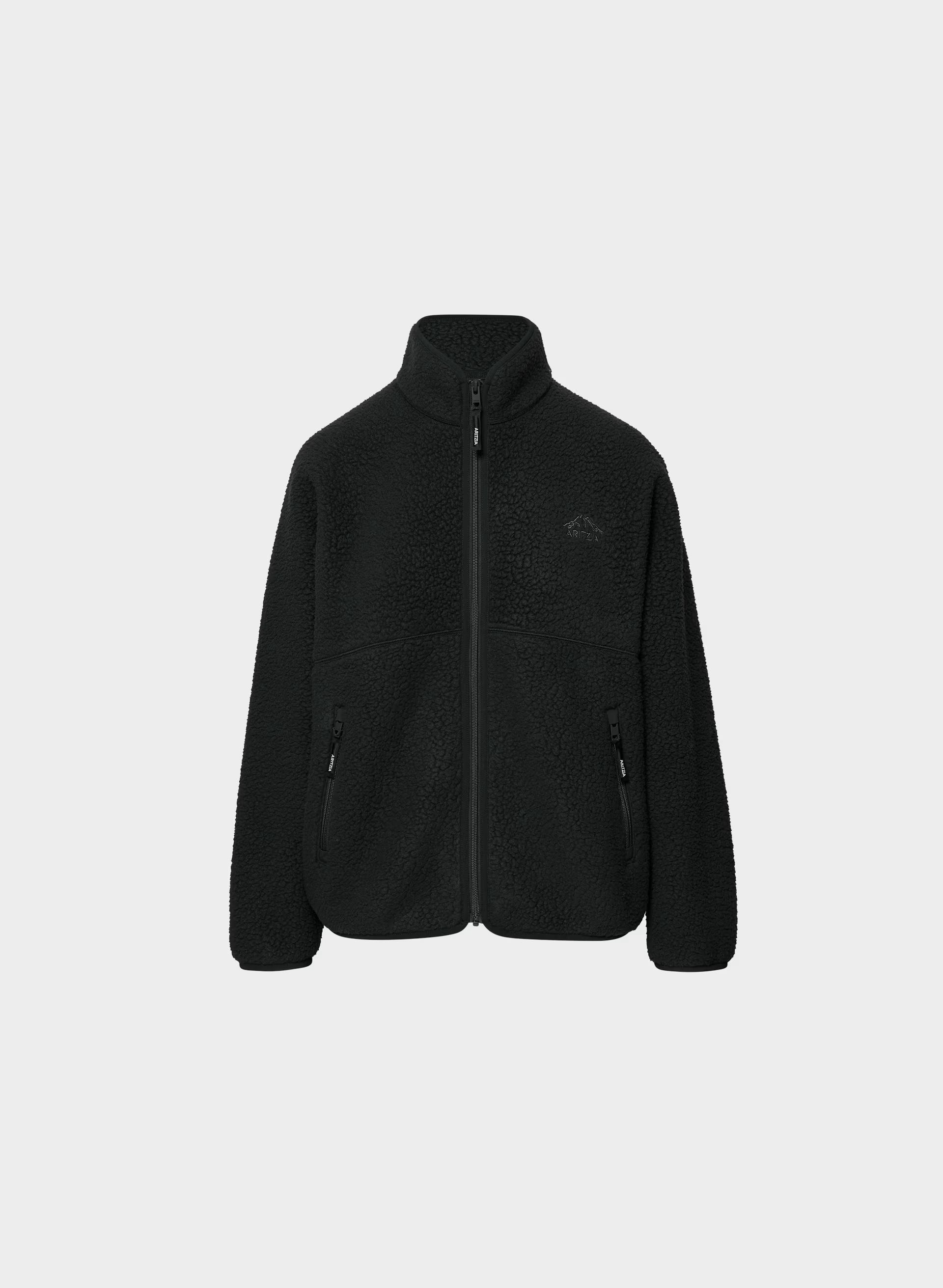 Polartec® Thermal Pro™ Twilight Zip-Up - BLACK