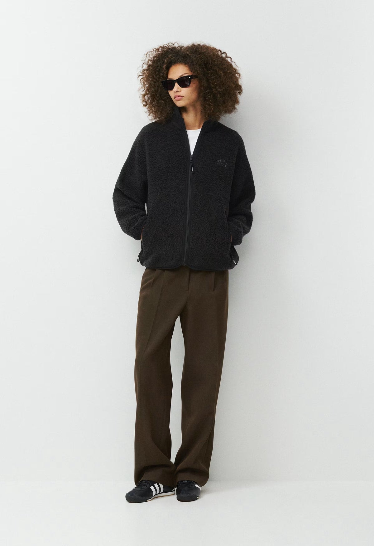 Polartec® Thermal Pro™ Twilight Zip-Up - BLACK