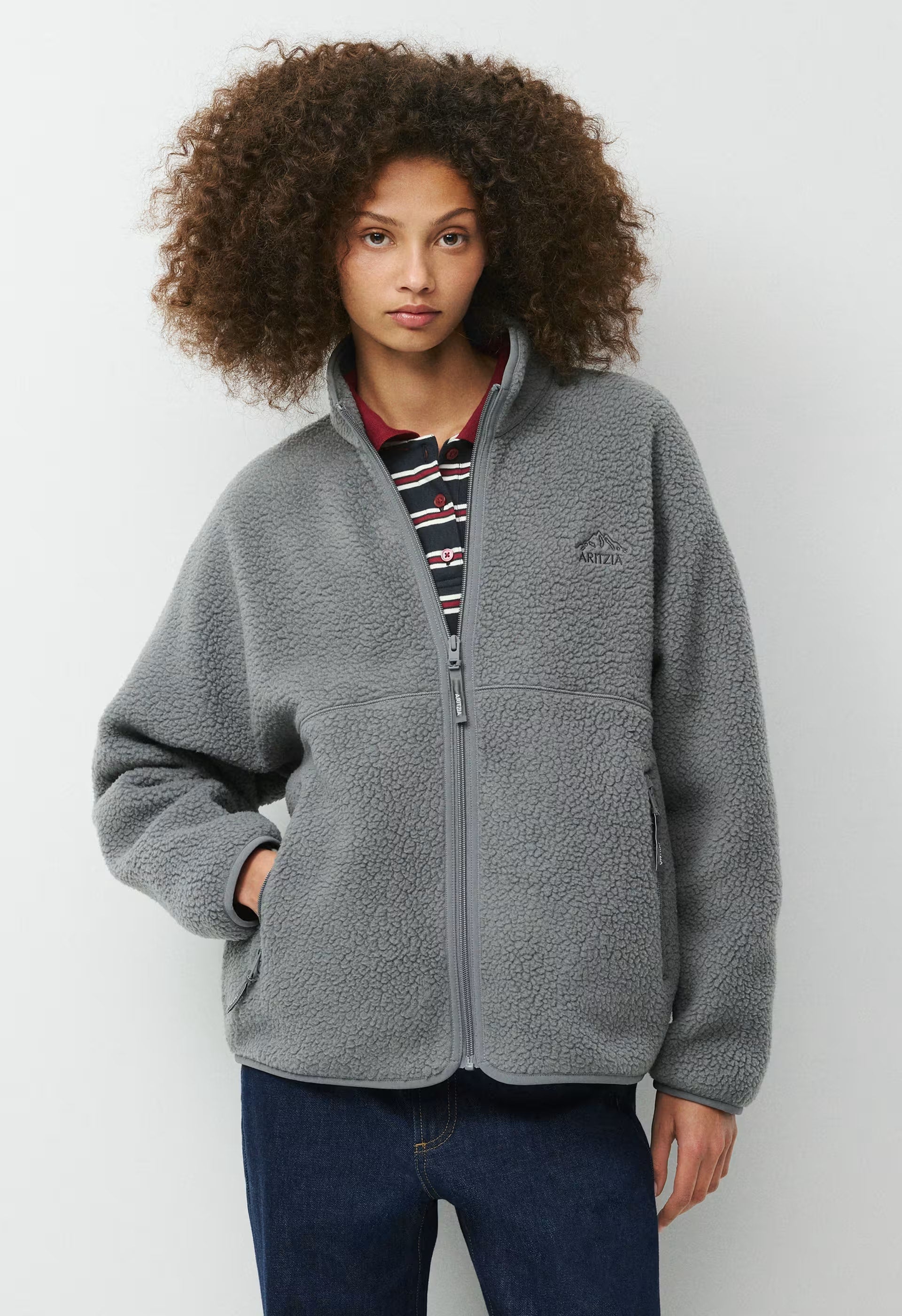 Polartec® Thermal Pro™ Twilight Zip-Up - DARK GREY