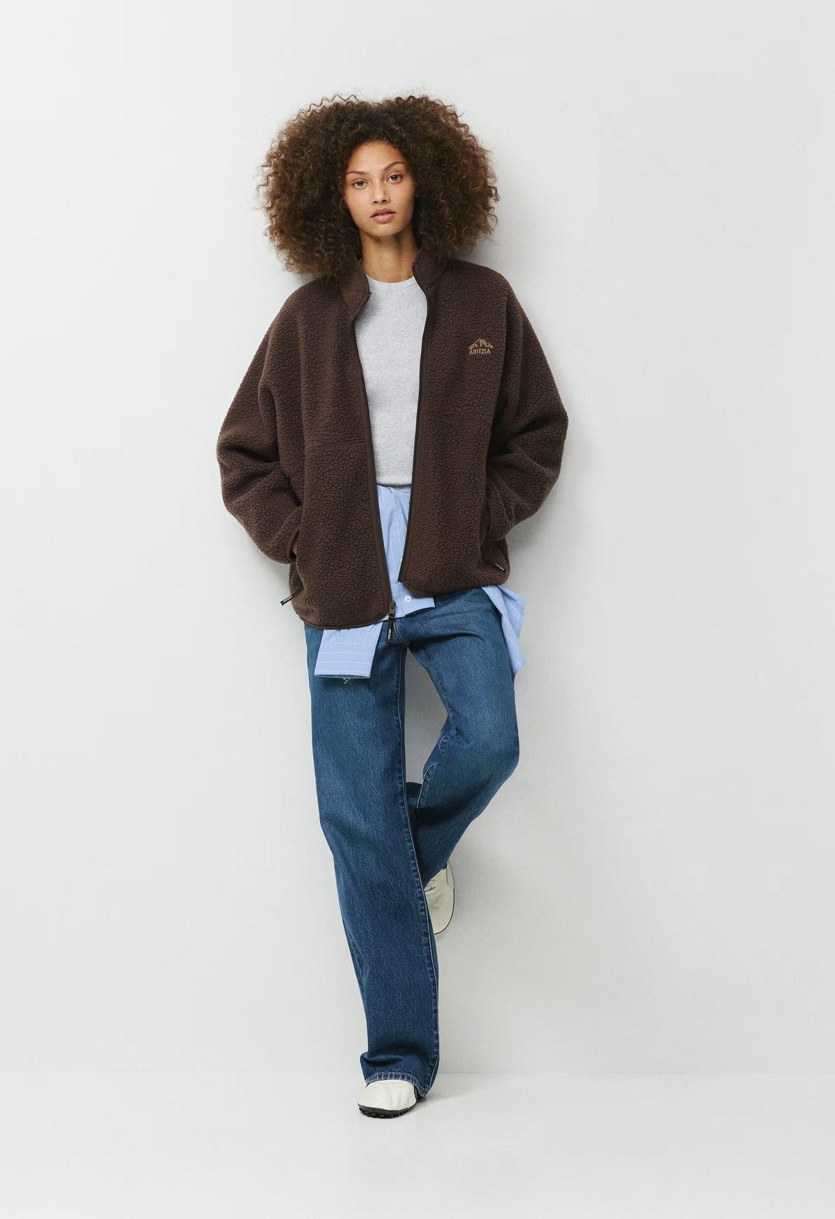 Polartec® Thermal Pro™ Twilight Zip-Up - RICH MOCHA BROWN