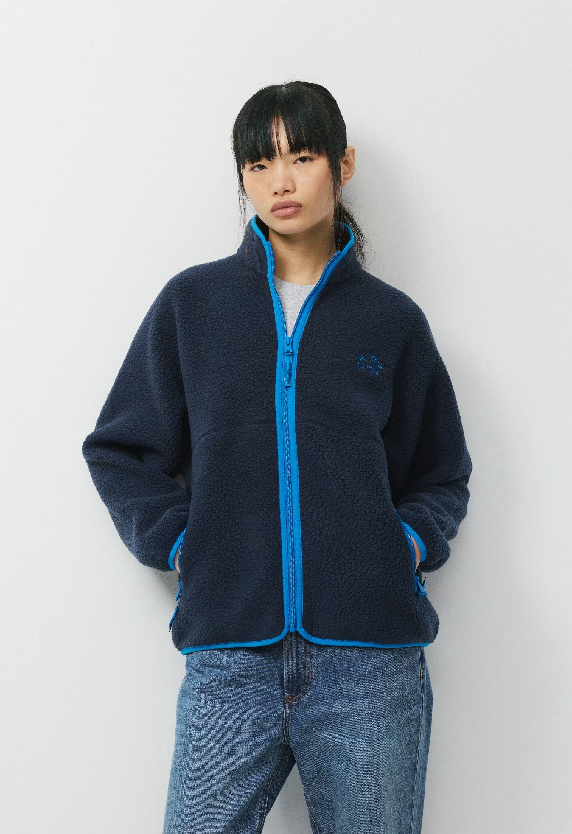 Polartec® Thermal Pro™ Twilight Zip-Up - ADMIRAL/ LAZULI BLUE