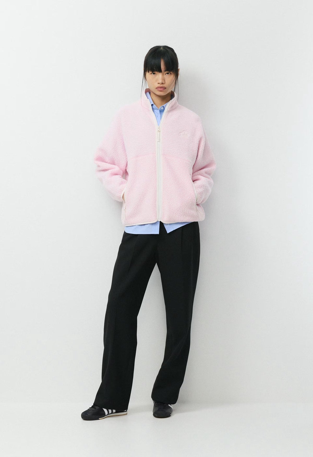 Polartec® Thermal Pro™ Twilight Zip-Up - MAGNOLIA/COLD FOAM WHT