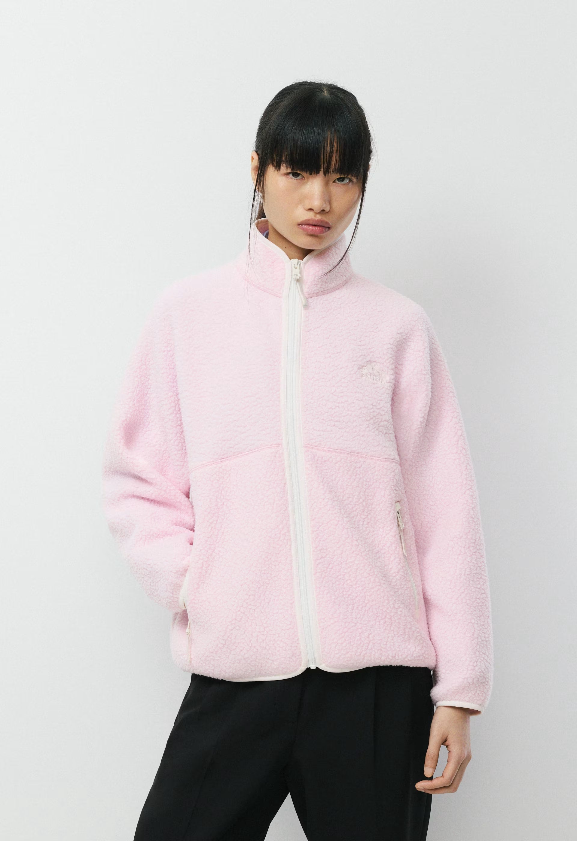 Polartec® Thermal Pro™ Twilight Zip-Up - MAGNOLIA/COLD FOAM WHT