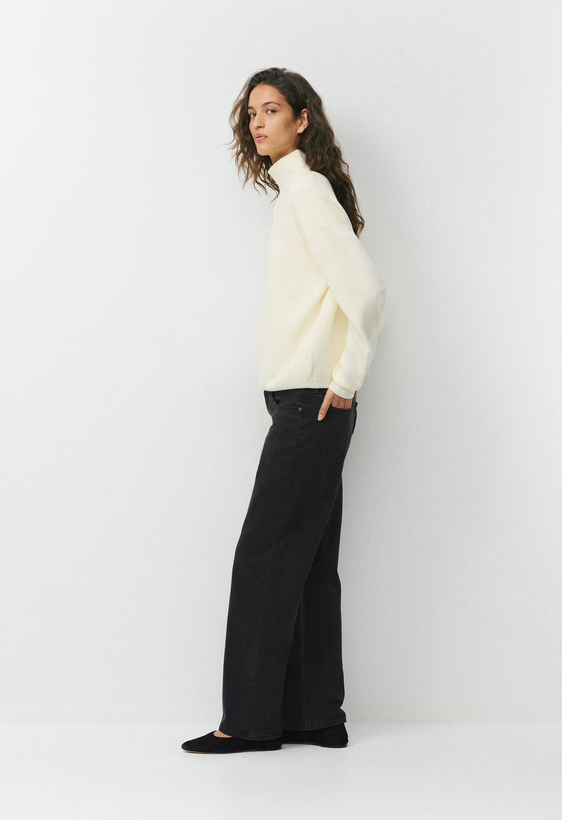 Appoint Sweater - Wonder Yarn - LIGHT BIRCH