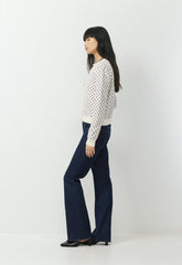 Noteworthy Cardigan - LGHT BRCH/ADML NVY