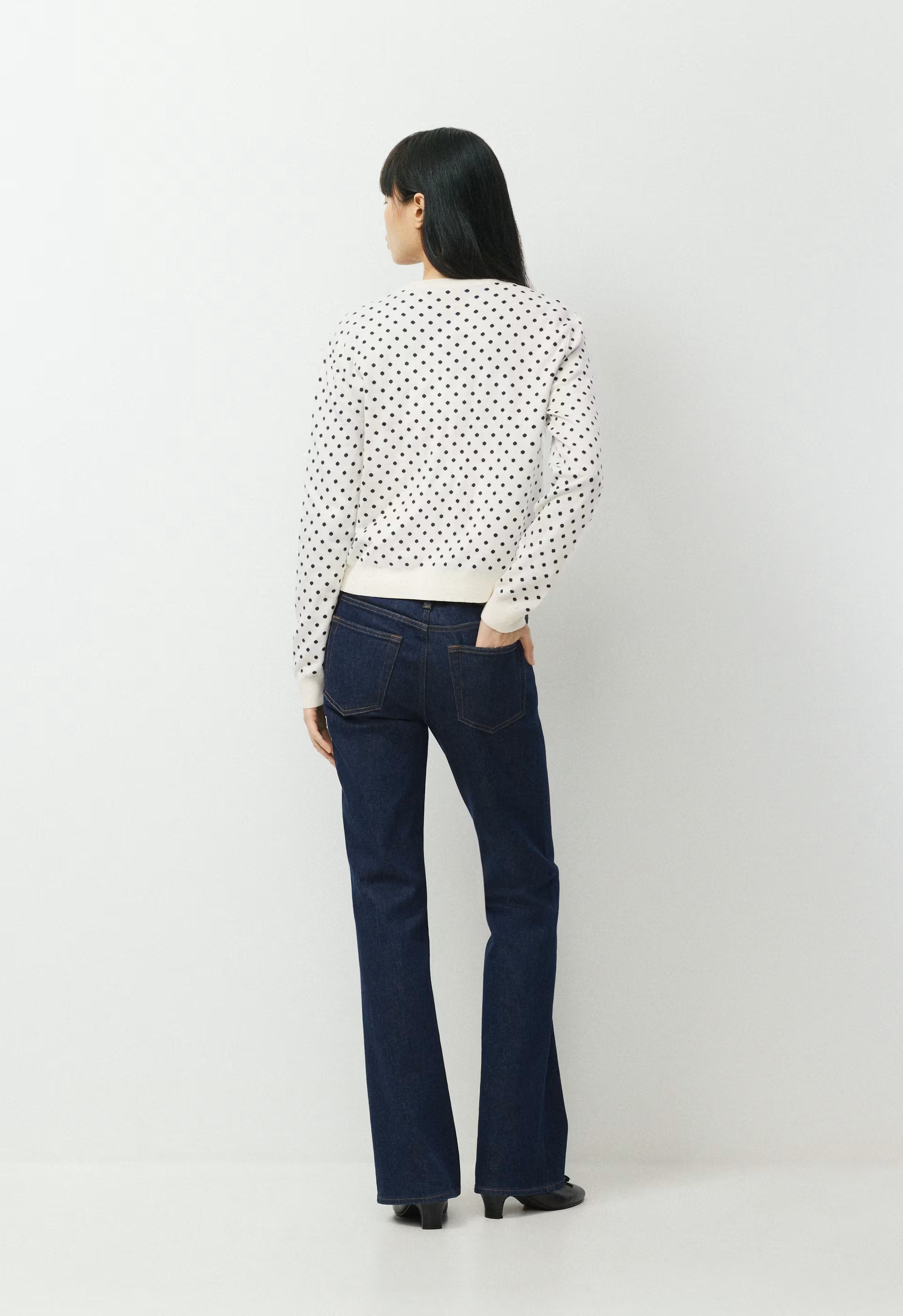 Noteworthy Cardigan - LGHT BRCH/ADML NVY