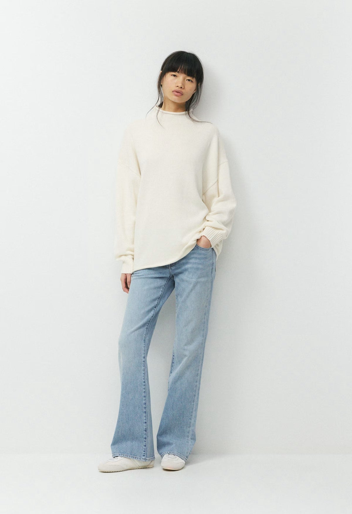 Cotton Charm™ Keepsake Mockneck - LIGHT BIRCH
