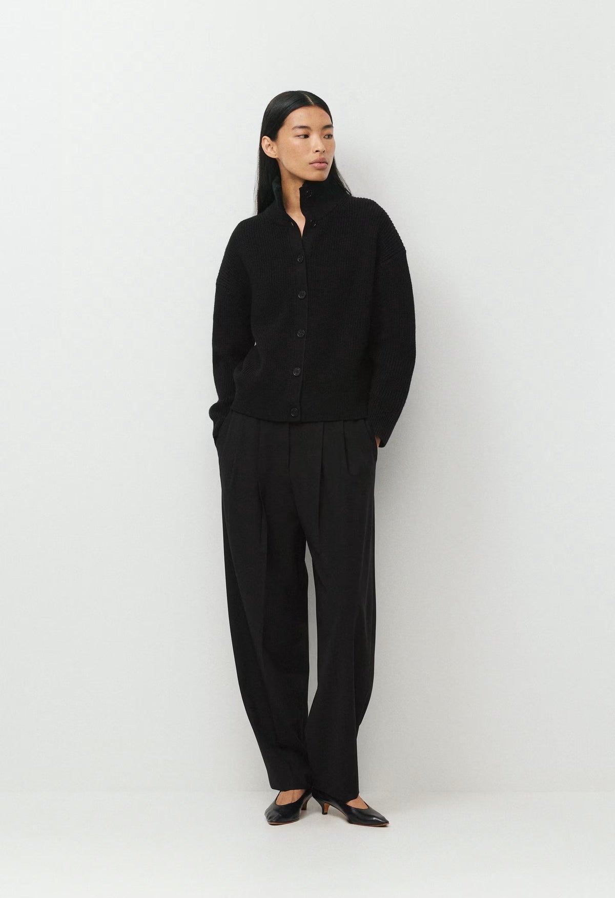 Herald Cardigan - BLACK