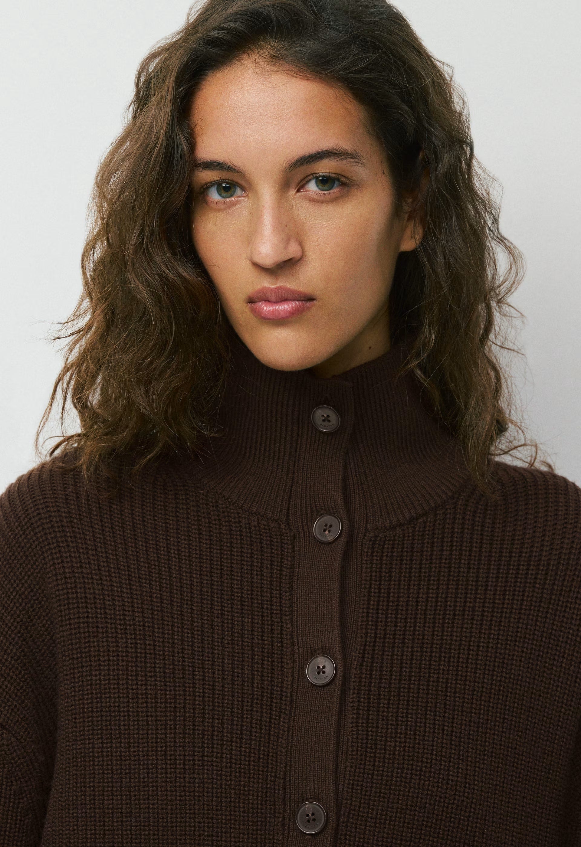 Herald Cardigan - CACAO NIB BROWN