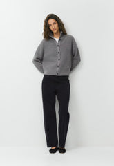 Herald Cardigan - HEATHER DARK GREY