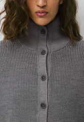Herald Cardigan - HEATHER DARK GREY