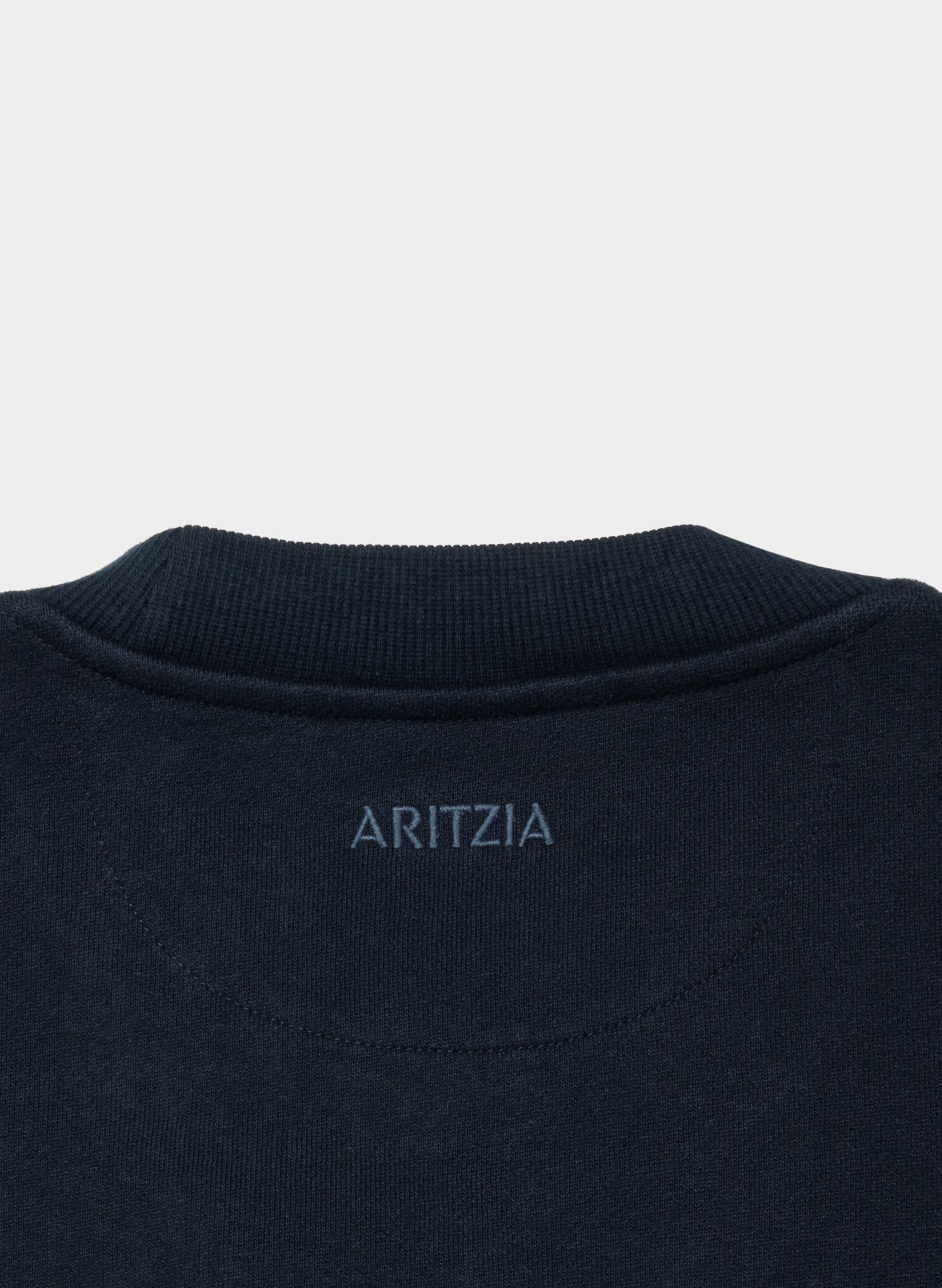Cozy Sweatfleece Boyfriend Boxy Sweatshirt - ADMIRAL NAVY