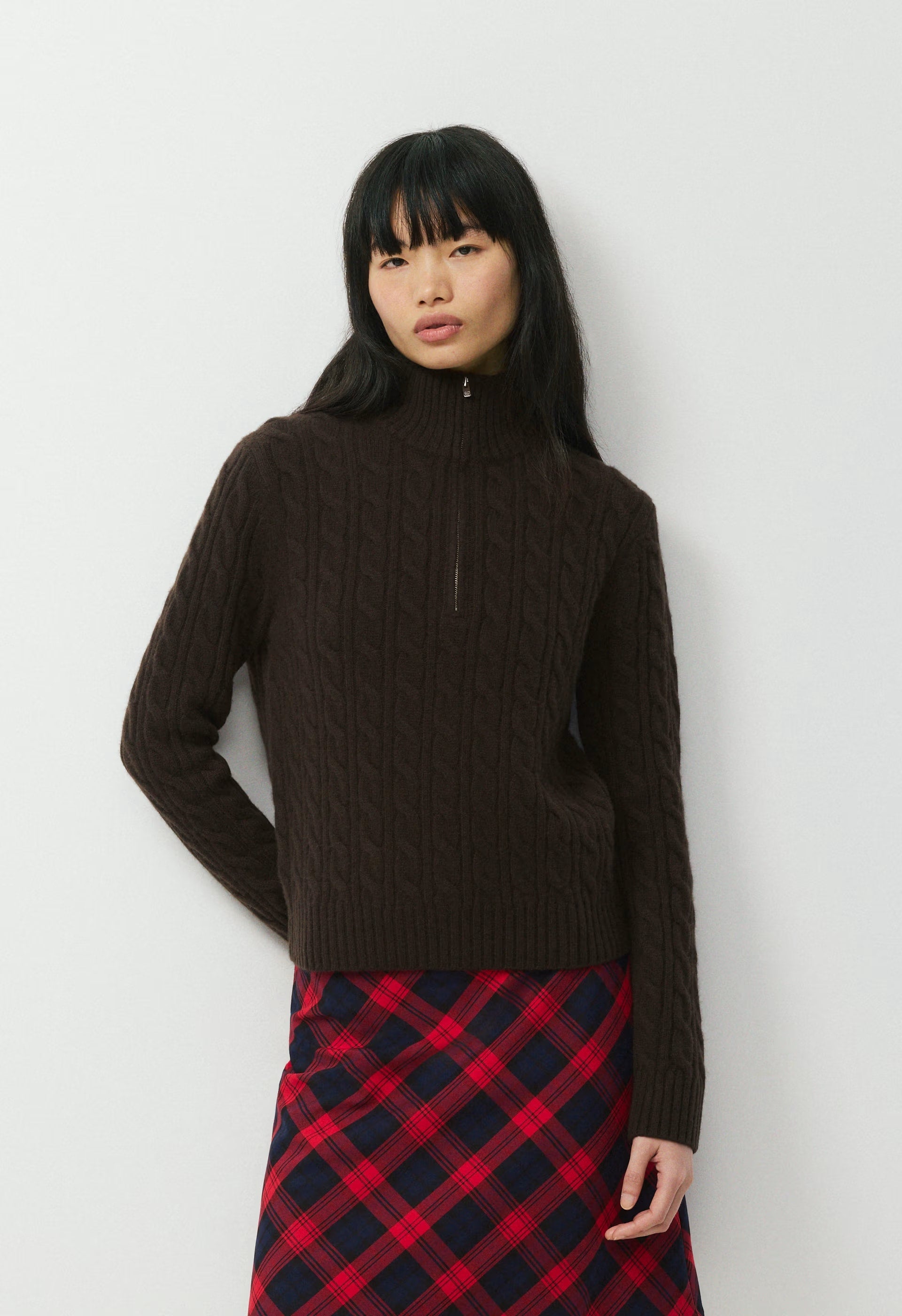 Elsewhere Mockneck - CACAO NIB BROWN