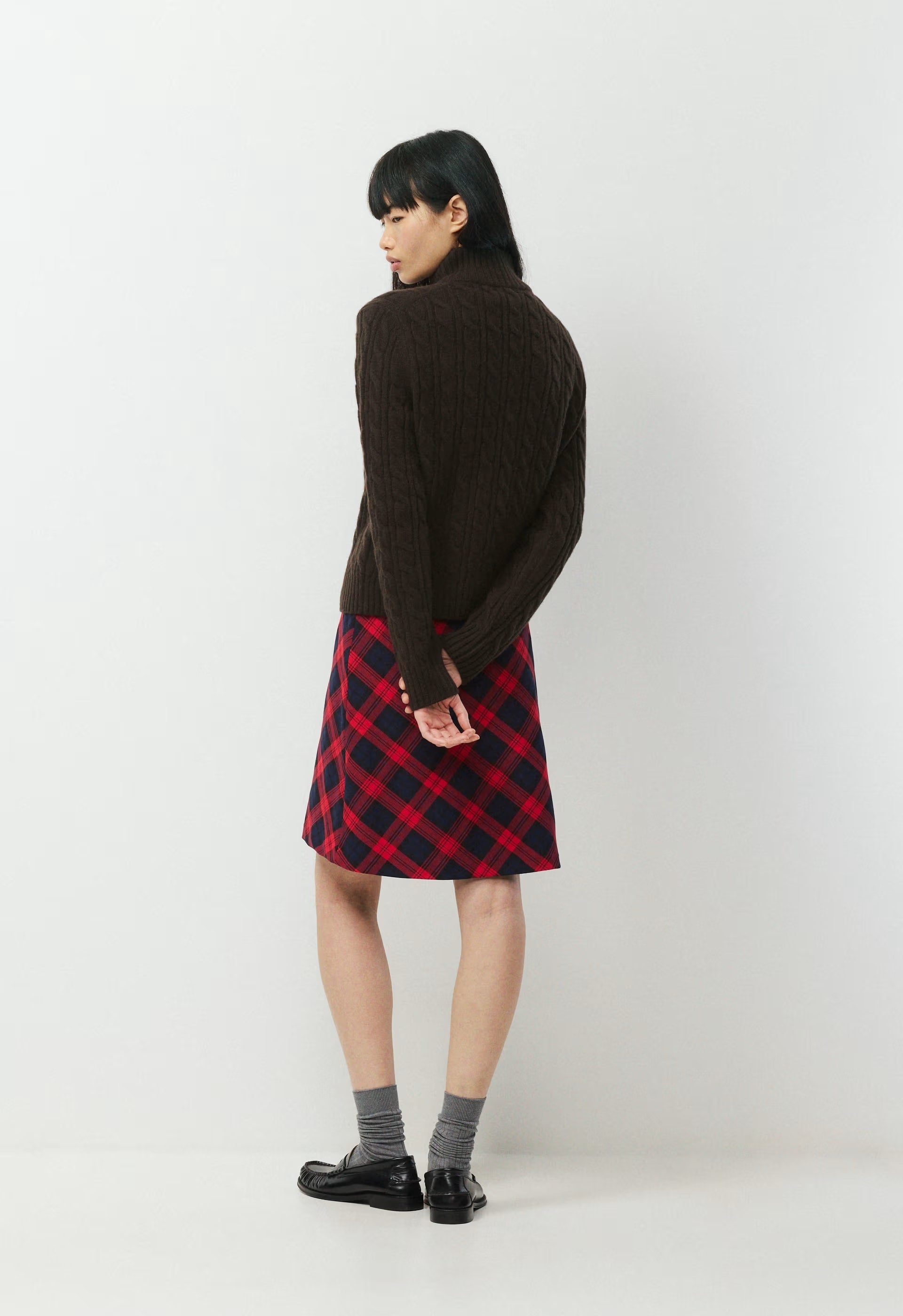 Elsewhere Mockneck - CACAO NIB BROWN