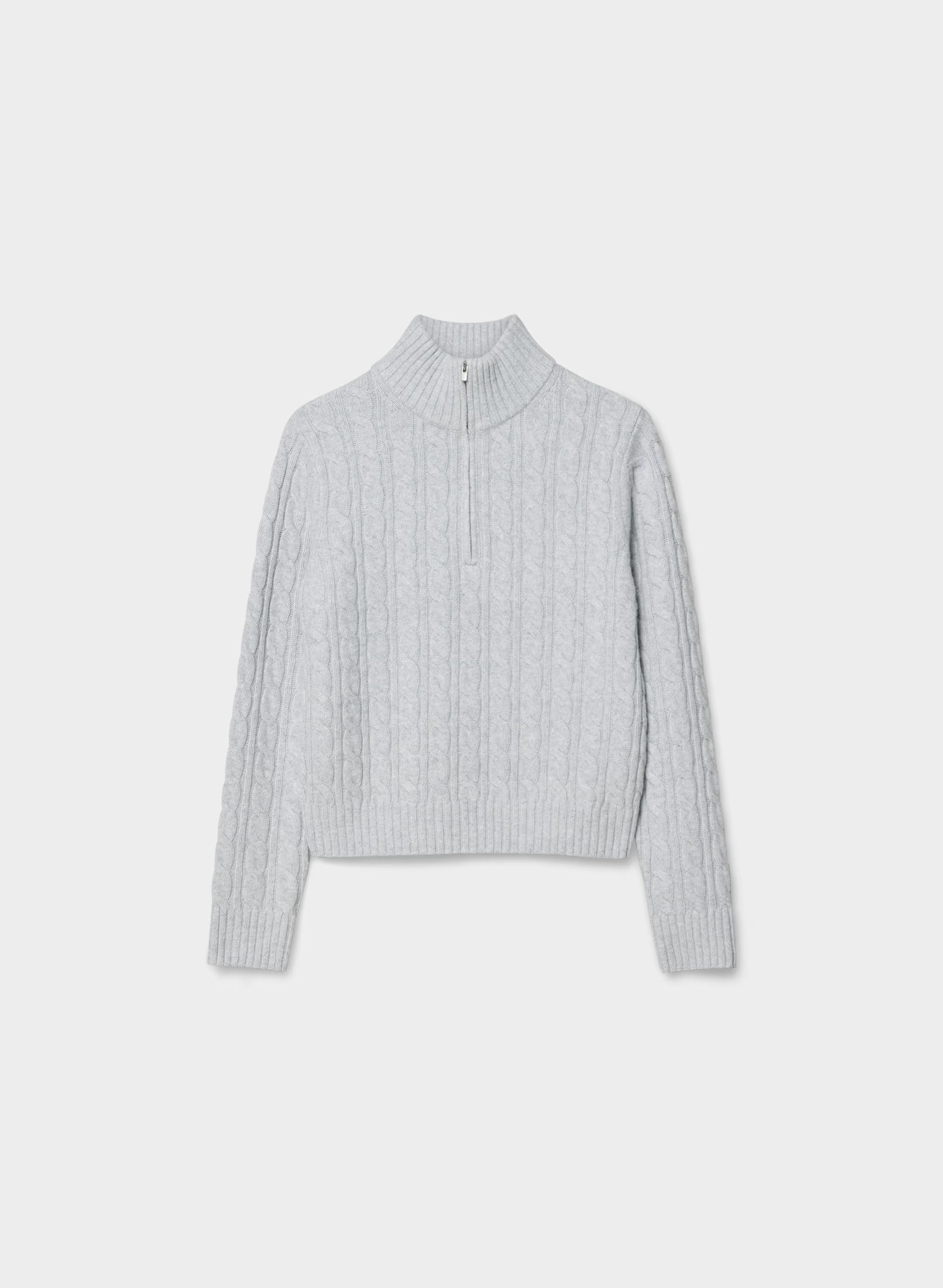 Elsewhere Mockneck - HEATHER CHROME