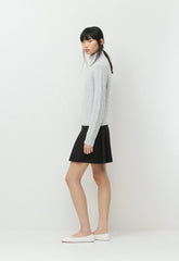 Elsewhere Mockneck - HEATHER CHROME