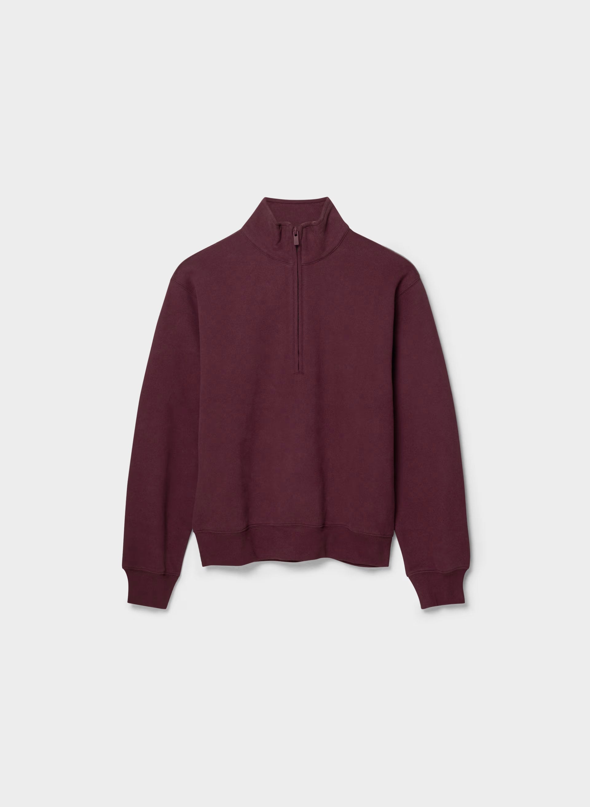 Cozy Sweatfleece Perfect 1/2 Zip - GALA PLUM