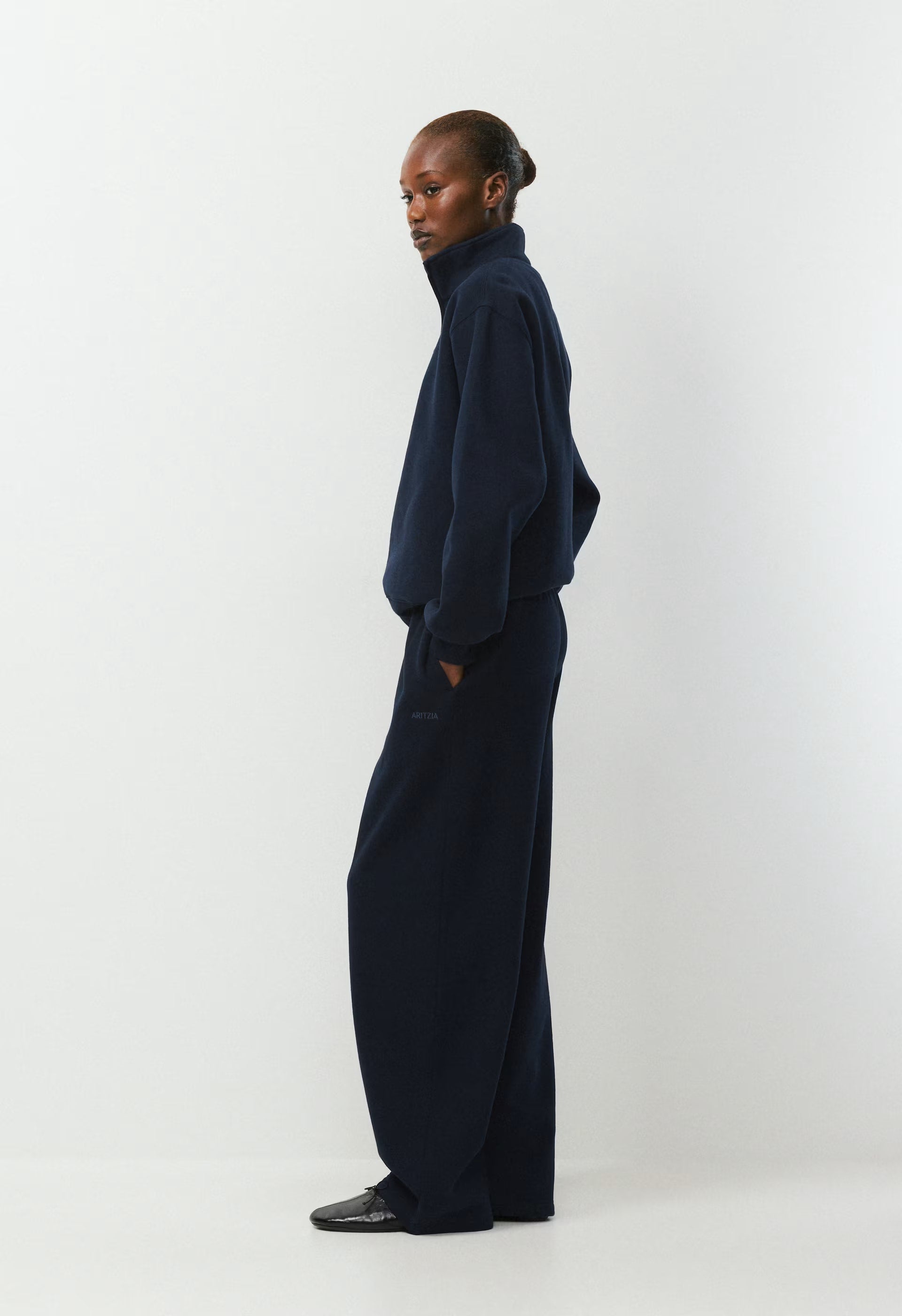 Cozy Sweatfleece Perfect 1/2 Zip - ADMIRAL NAVY