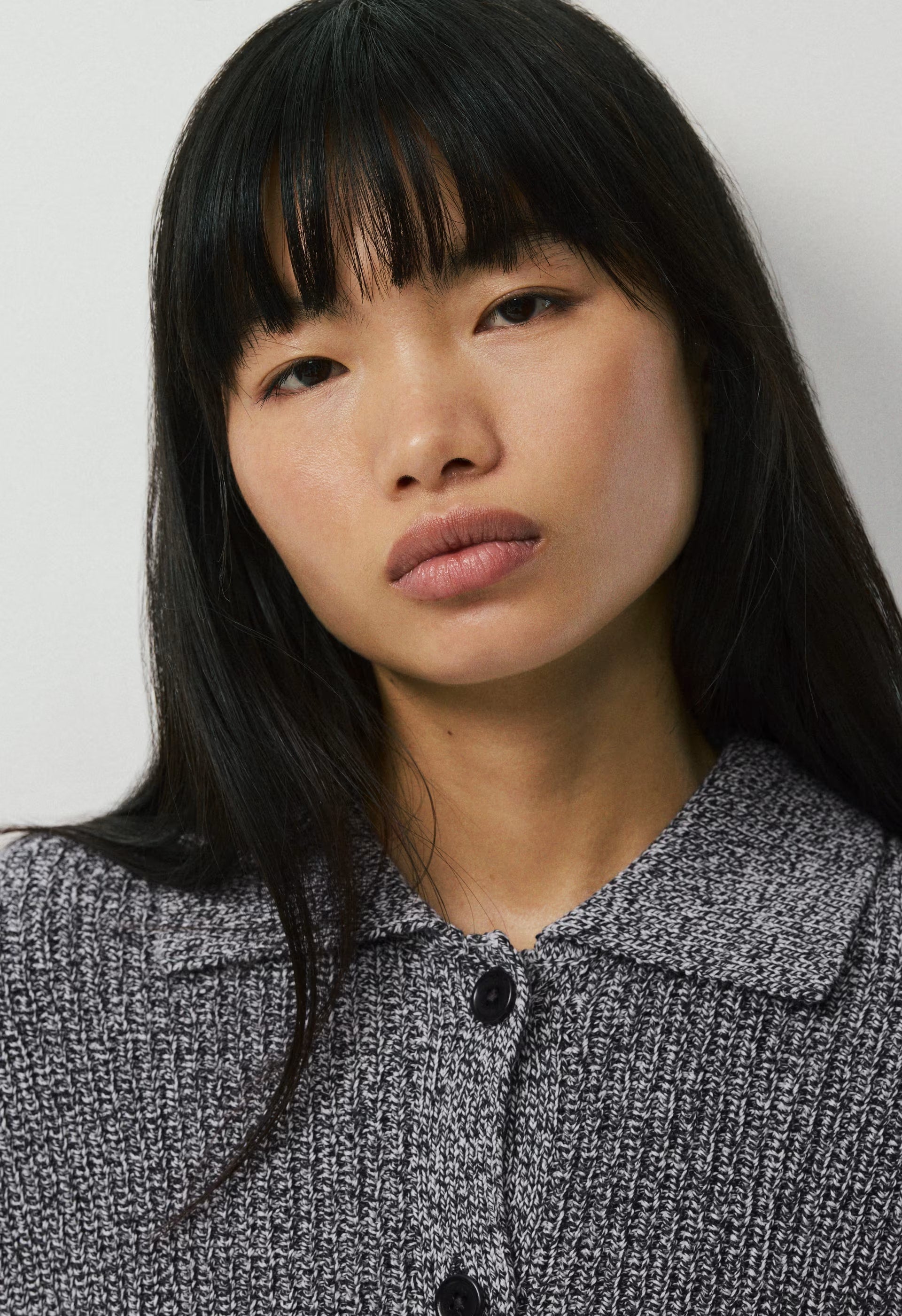 Fairground Cardigan - MARL ADMIRAL/WHITE