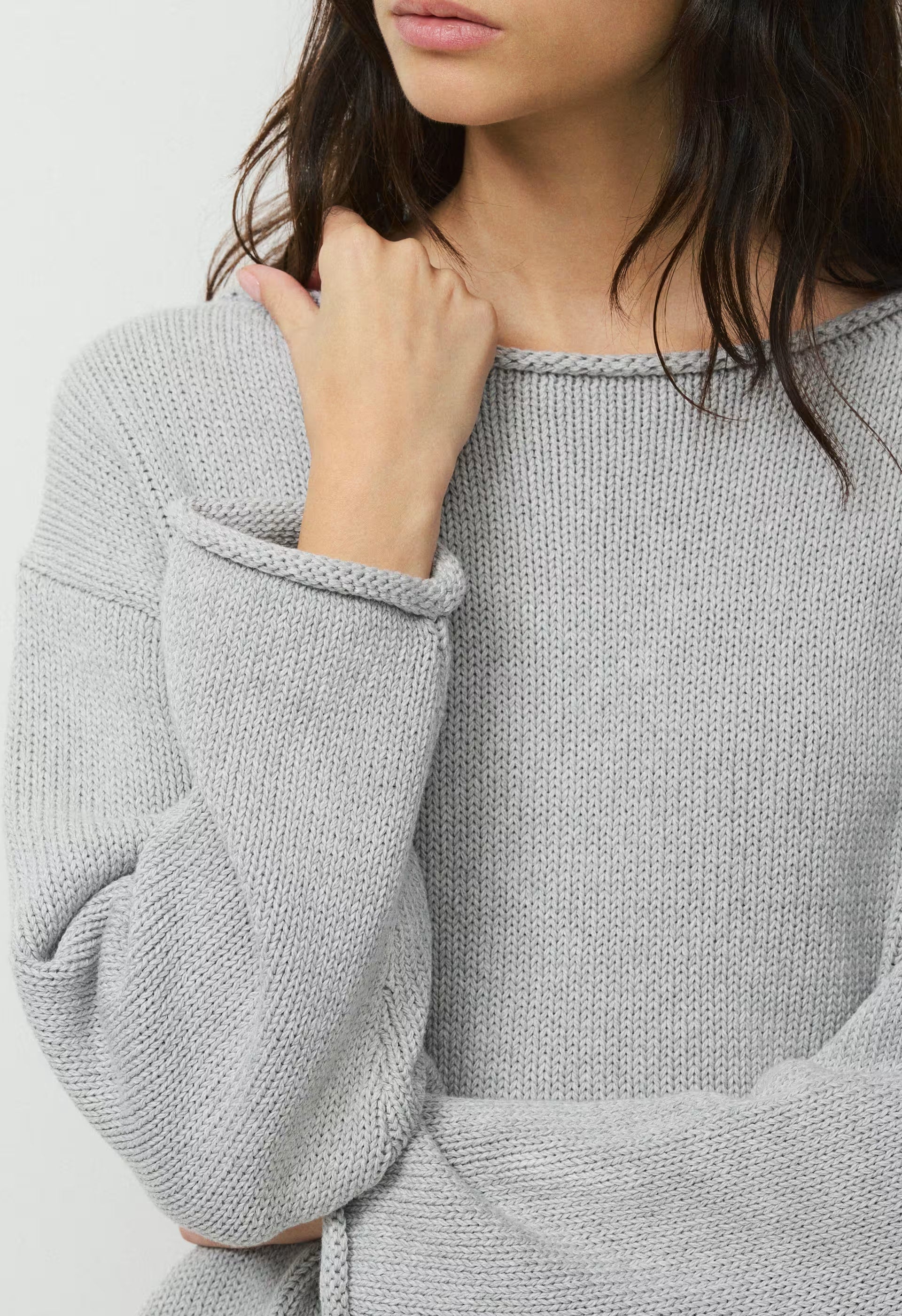 Understory Sweater - HEATHER CHROME