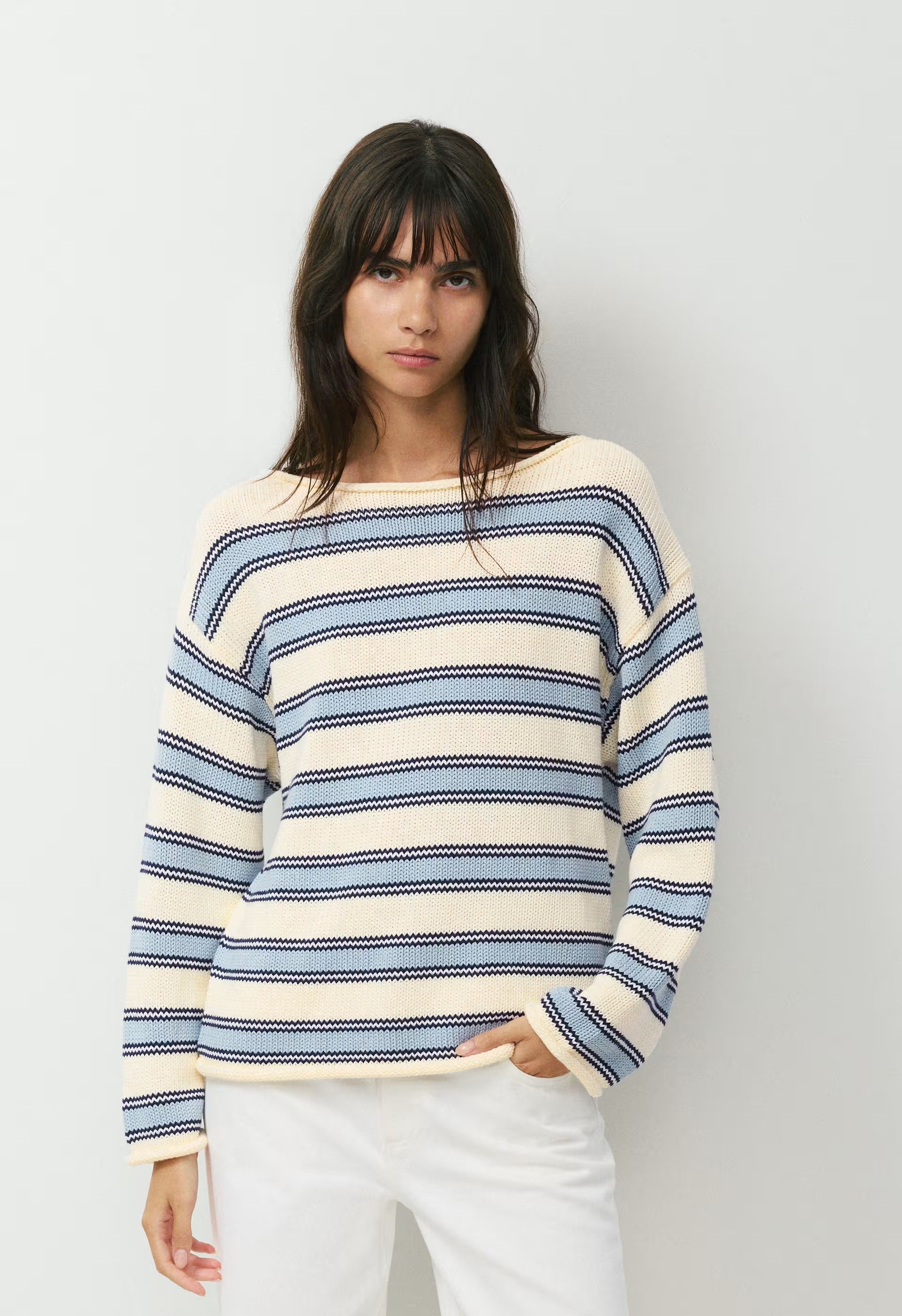 Understory Sweater - LIGHT BIRCH /DEW BLUE