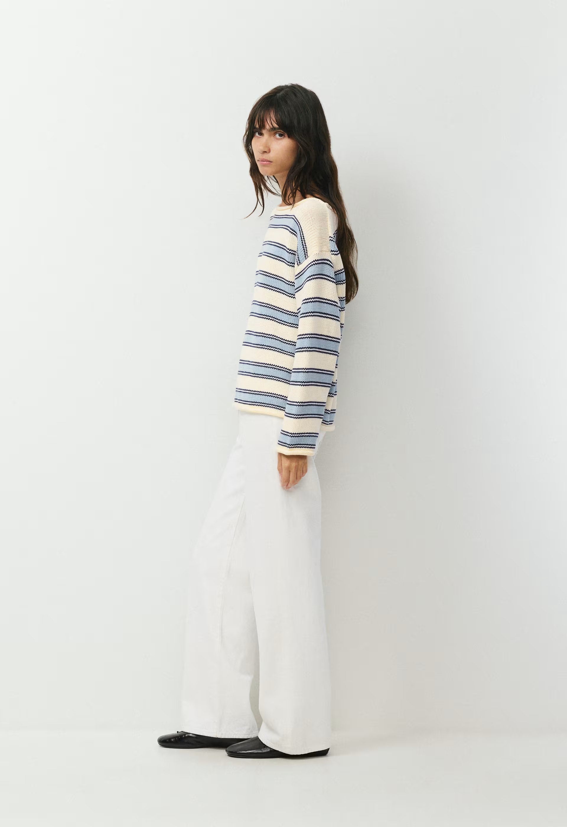 Understory Sweater - LIGHT BIRCH /DEW BLUE