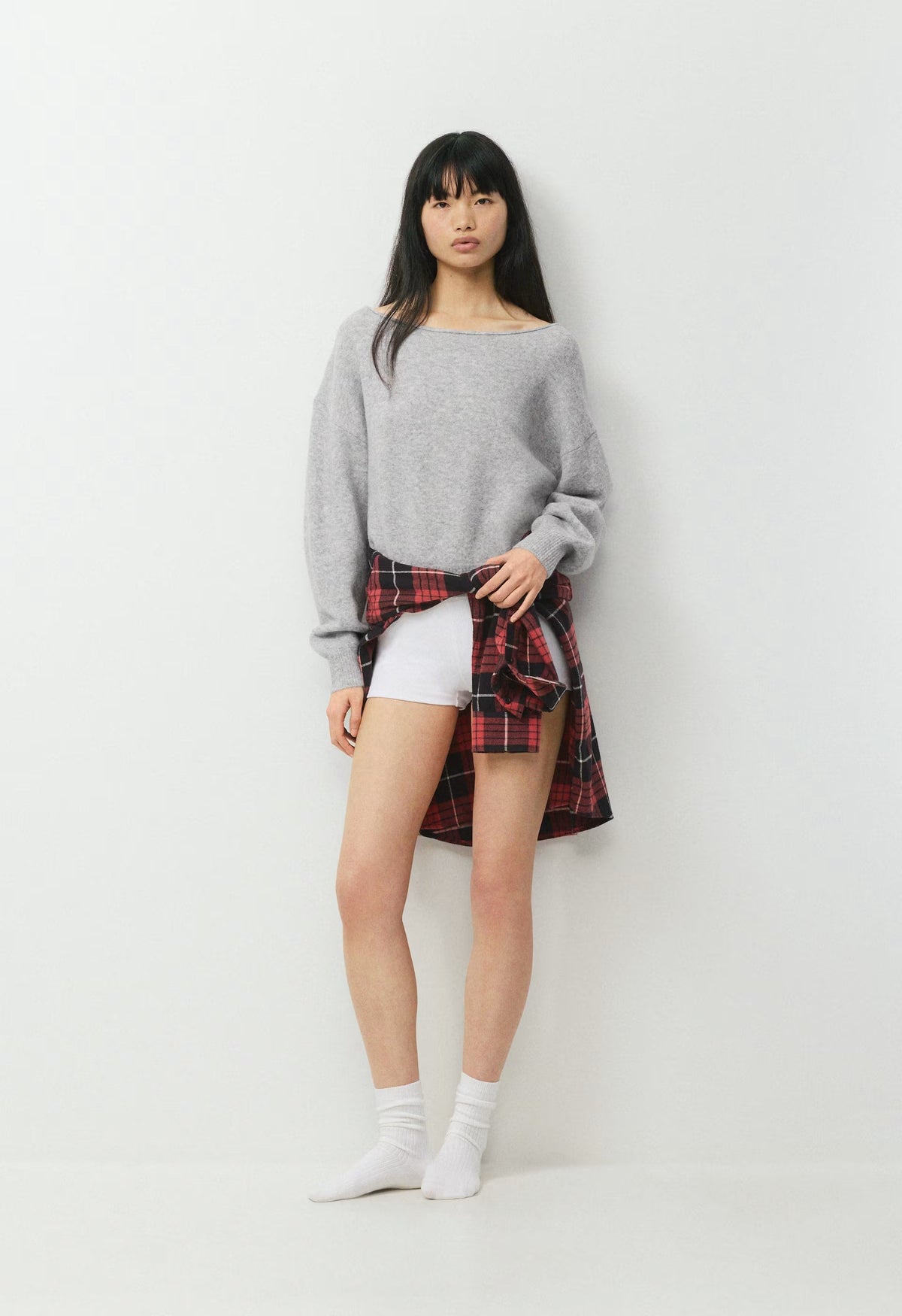 Upland Sweater - HEATHER CHROME