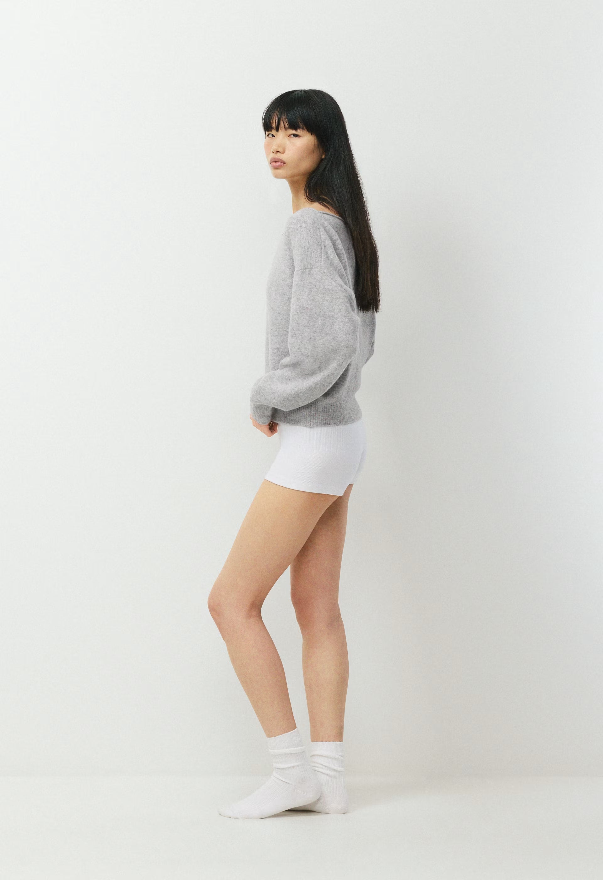 Upland Sweater - HEATHER CHROME
