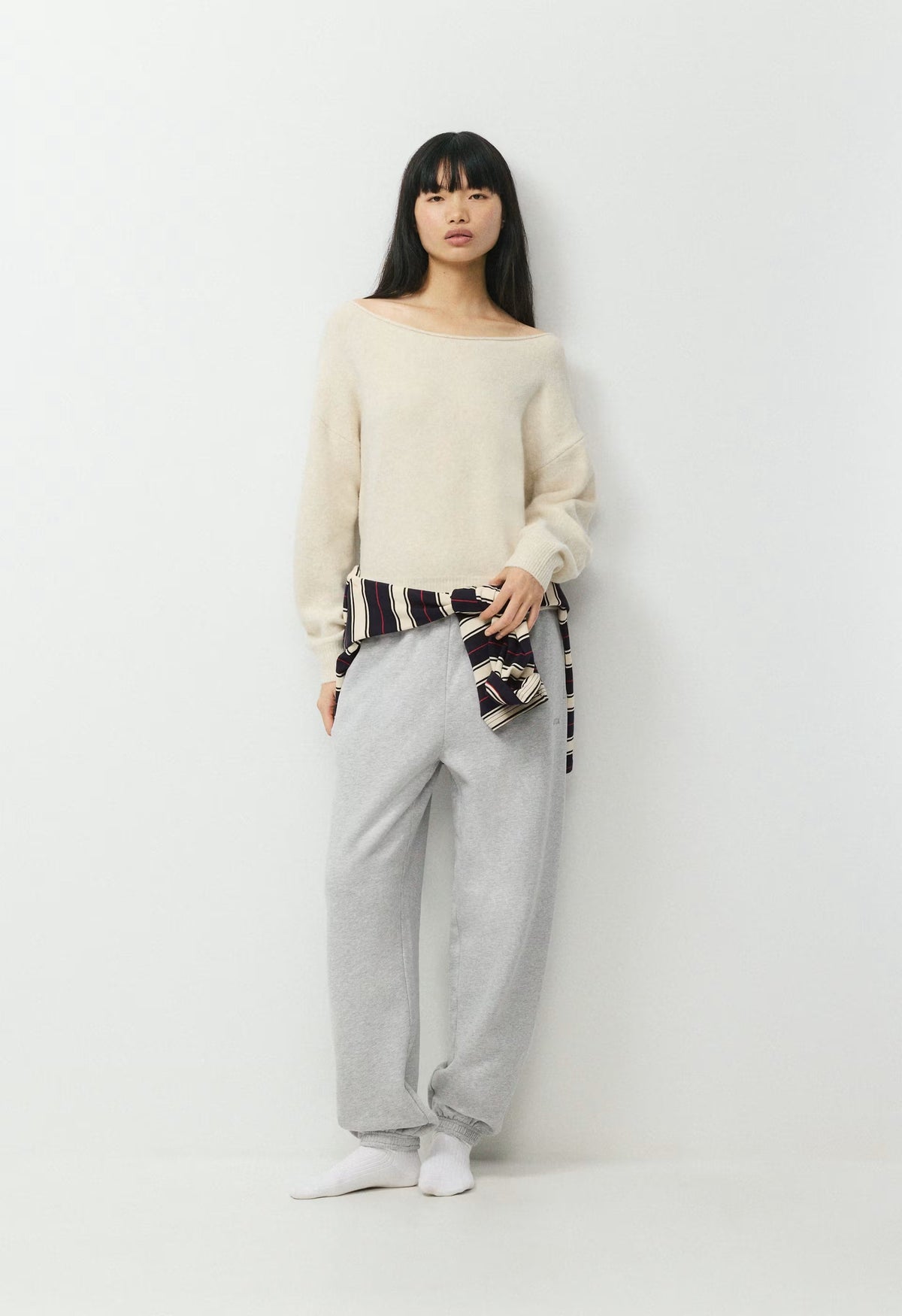 Upland Sweater - HEATHER BIRCH
